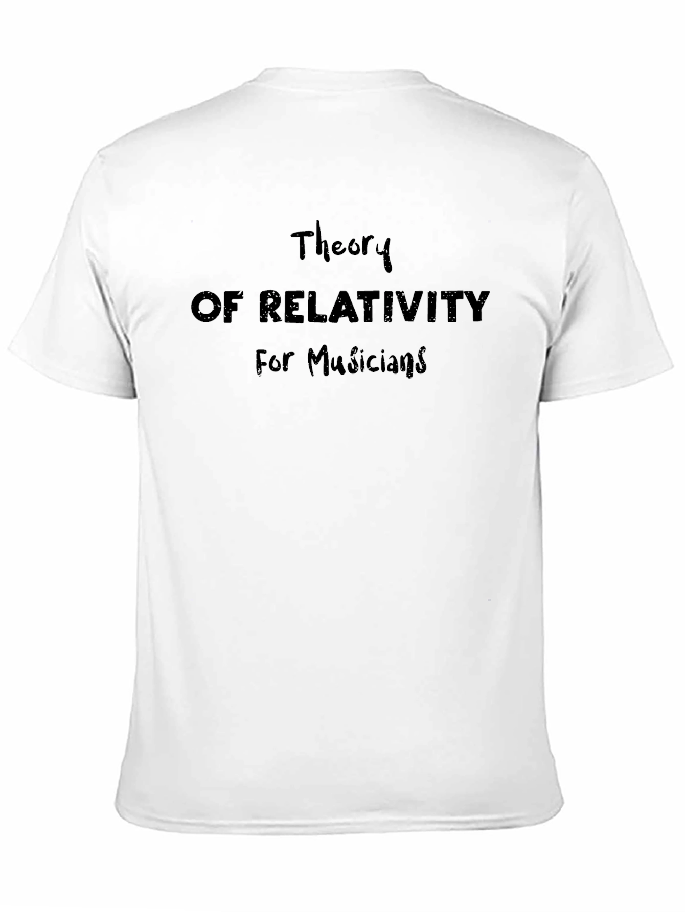 Black Theory of Relativity for Musicians T-Shirt view 11