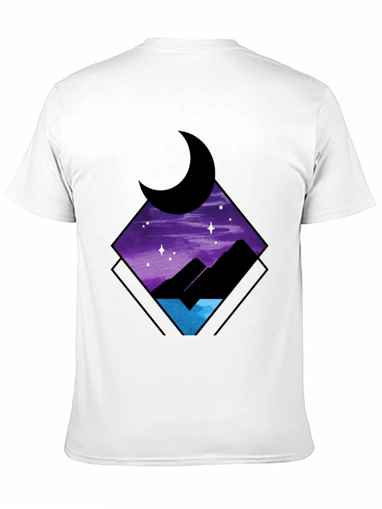 Black Nightscape Graphic Tee - Stylish Comfort view 11
