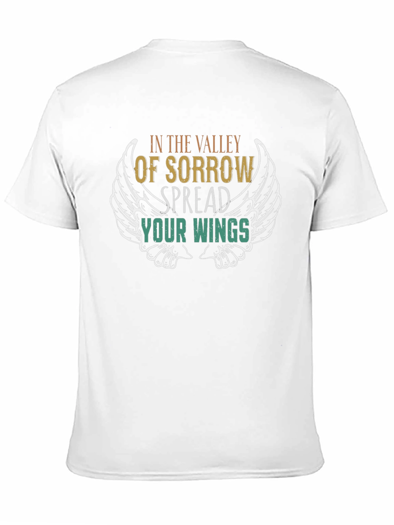 Black Valley of Sorrow Spread Your Wings Graphic Tee view 11