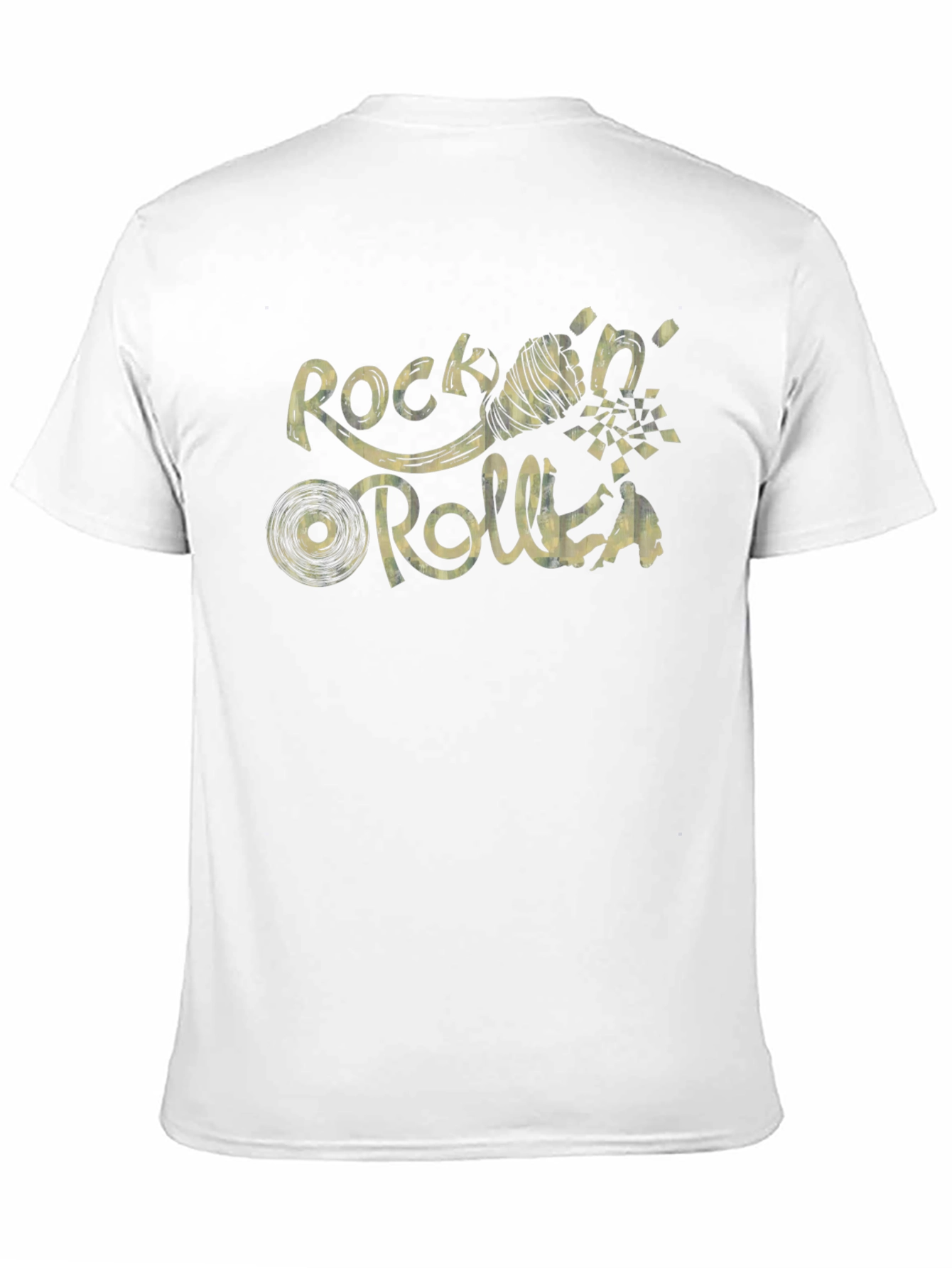 Black Rock n Roll Graphic T-Shirt view 11