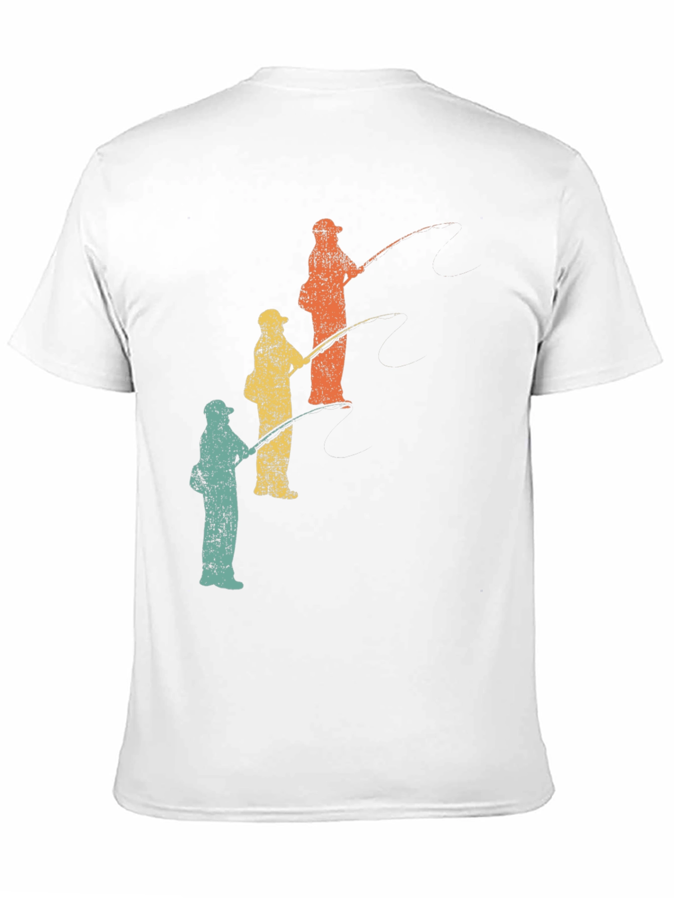 Retro Fishing Trip T-Shirt - Father & Children - 11