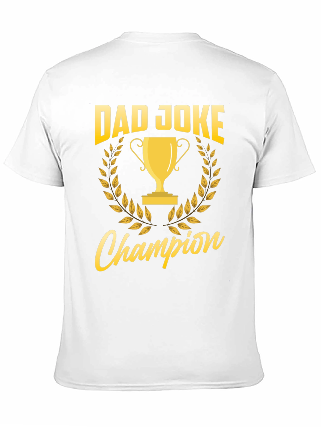 Black Dad Joke Champion T-Shirt - Funny Father's Day Gift view 11