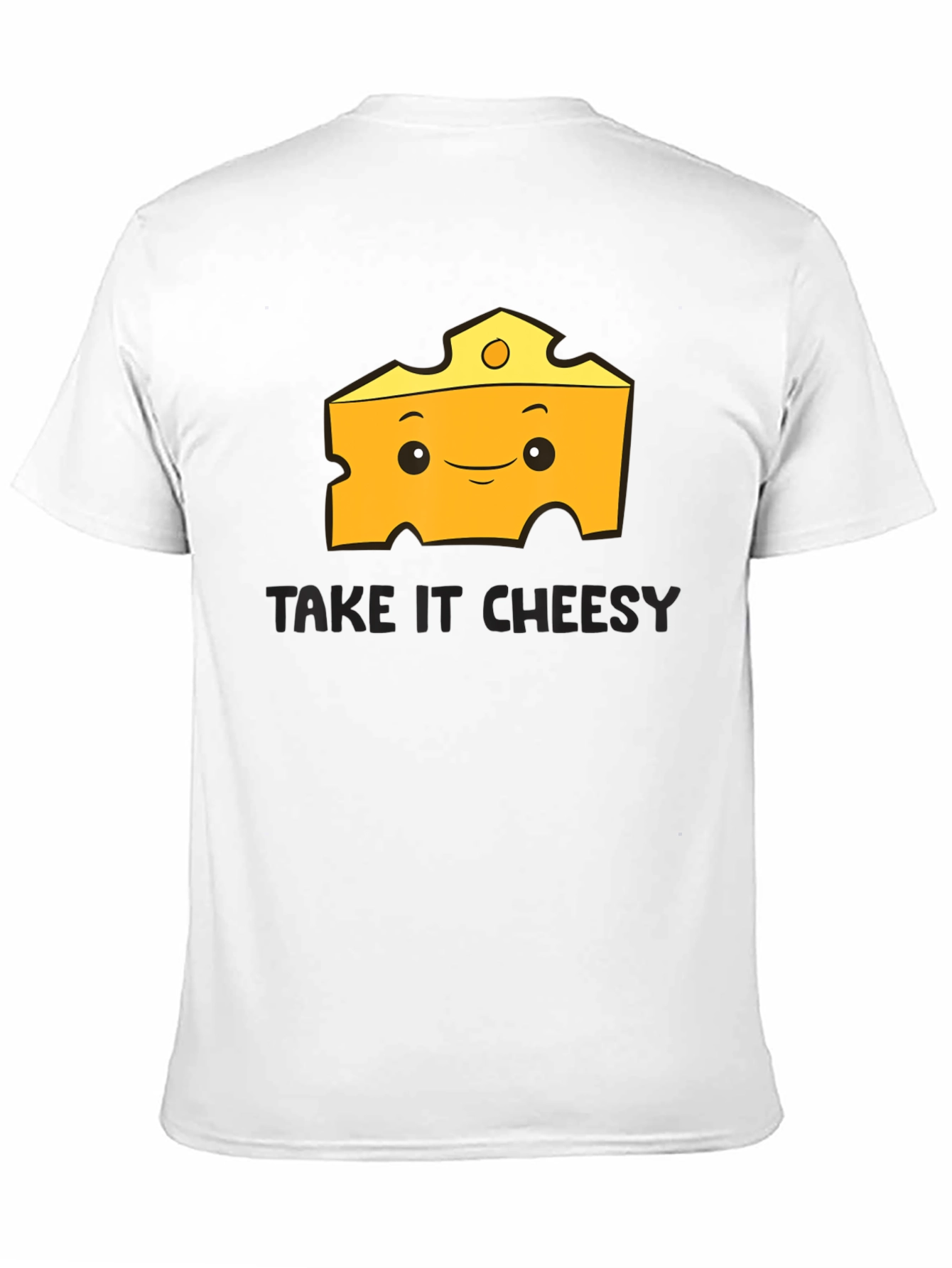 Black Take It Cheesy Graphic T-Shirt - Black view 11
