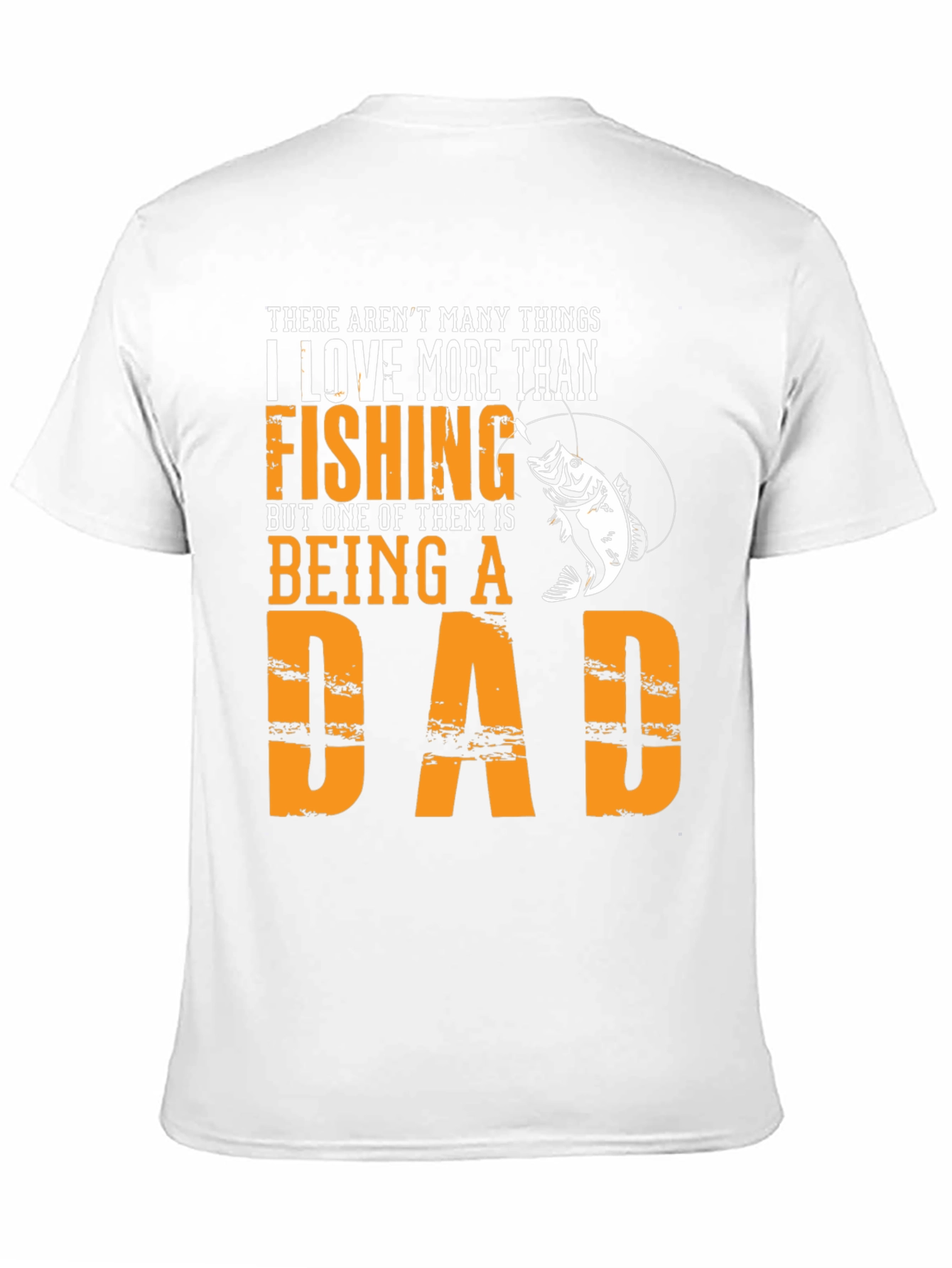 Black Fishing Dad T-Shirt - Father's Day Gift view 11