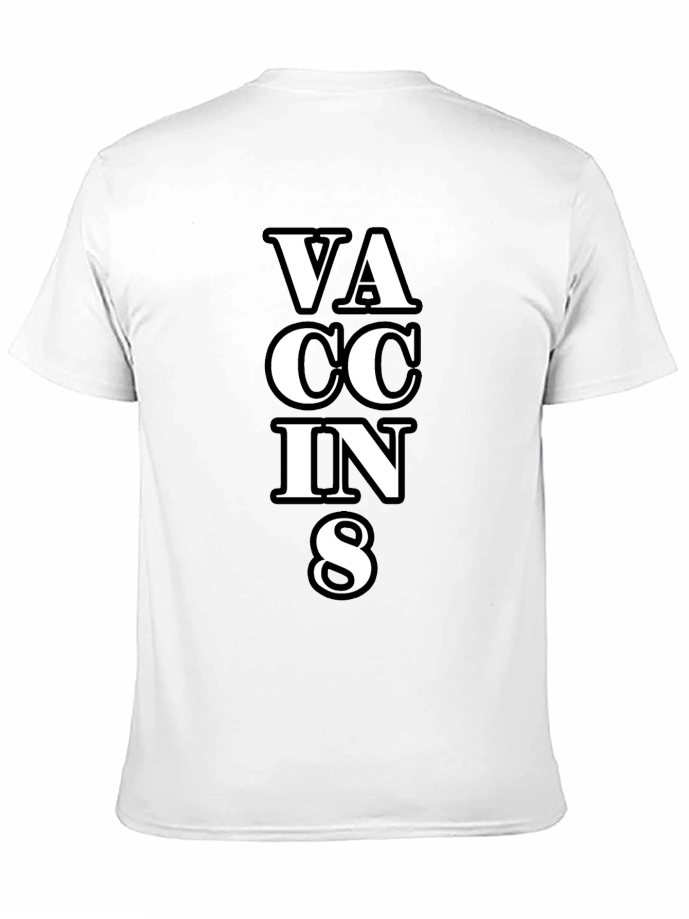 Black Vaccines T-Shirt Funny Slogan view 11