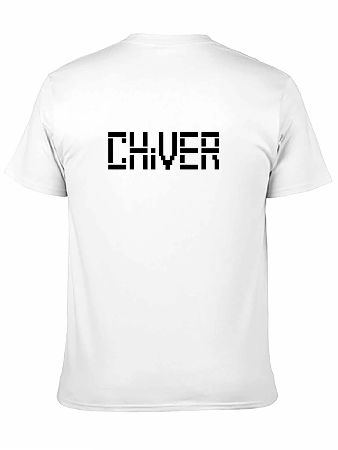 Chiver Pixelated Logo Black T-Shirt - 11