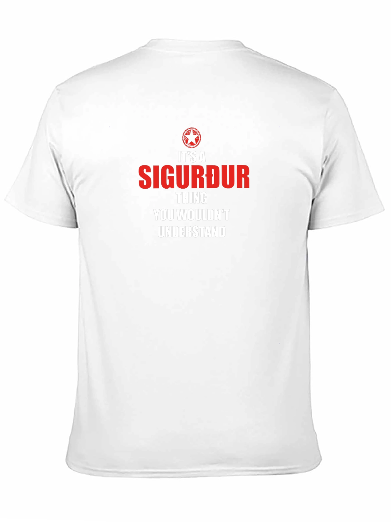 Black It's a Sigurdur Thing T-Shirt view 11