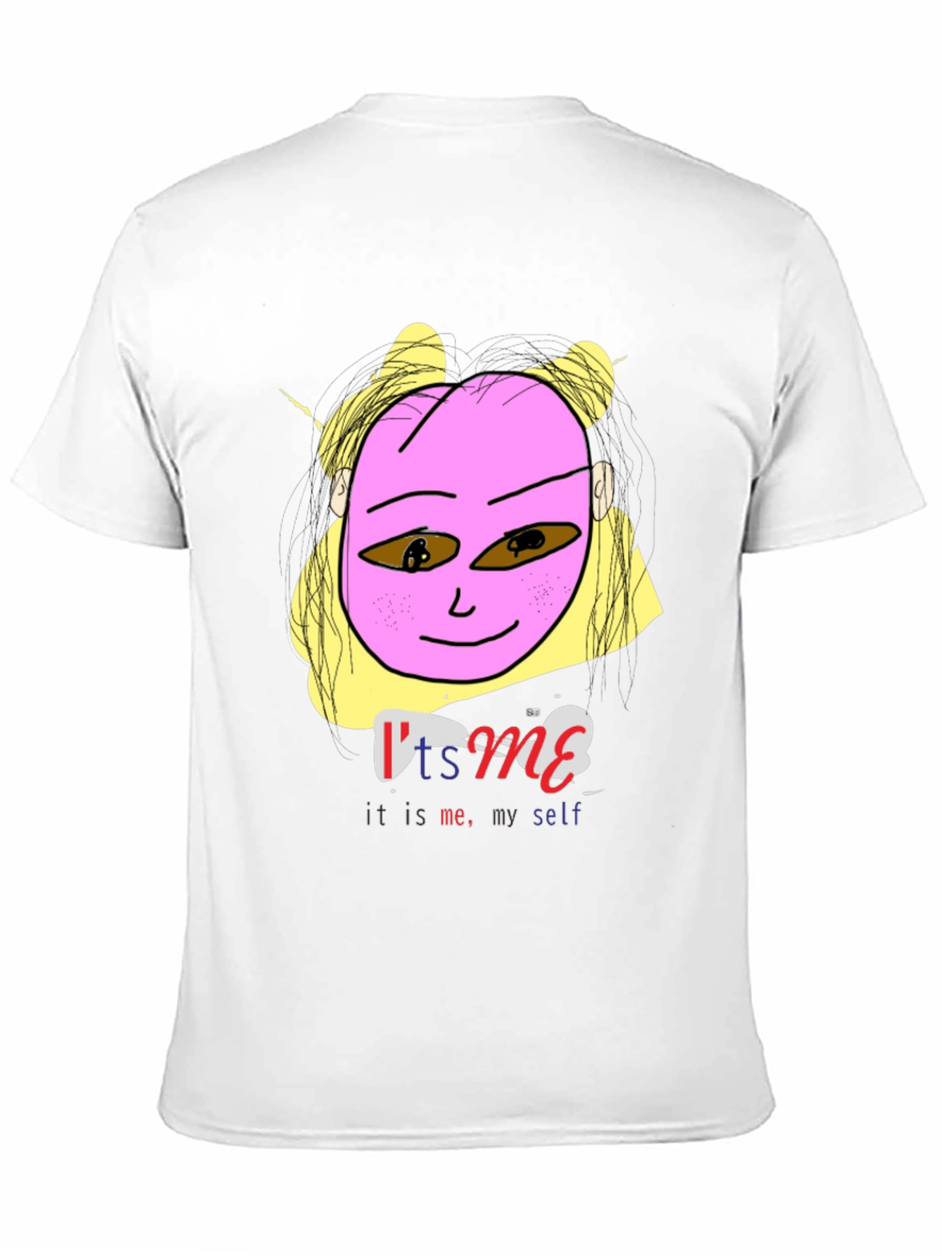 Black Unique Cartoon Graphic Print Men's T-Shirt view 11