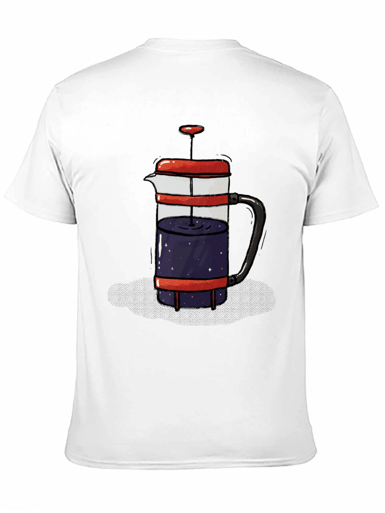 Black Cosmic Coffee Press Graphic Tee view 11