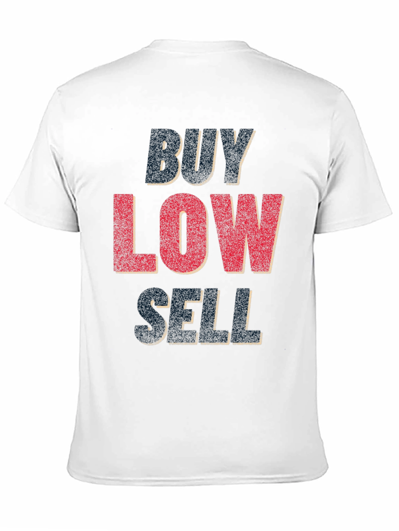 Black Buy Low Sell High Graphic T-Shirt view 11