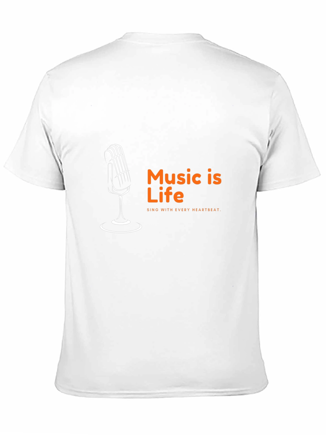 Black Music is Life T-Shirt - Sing with Every Heartbeat view 11