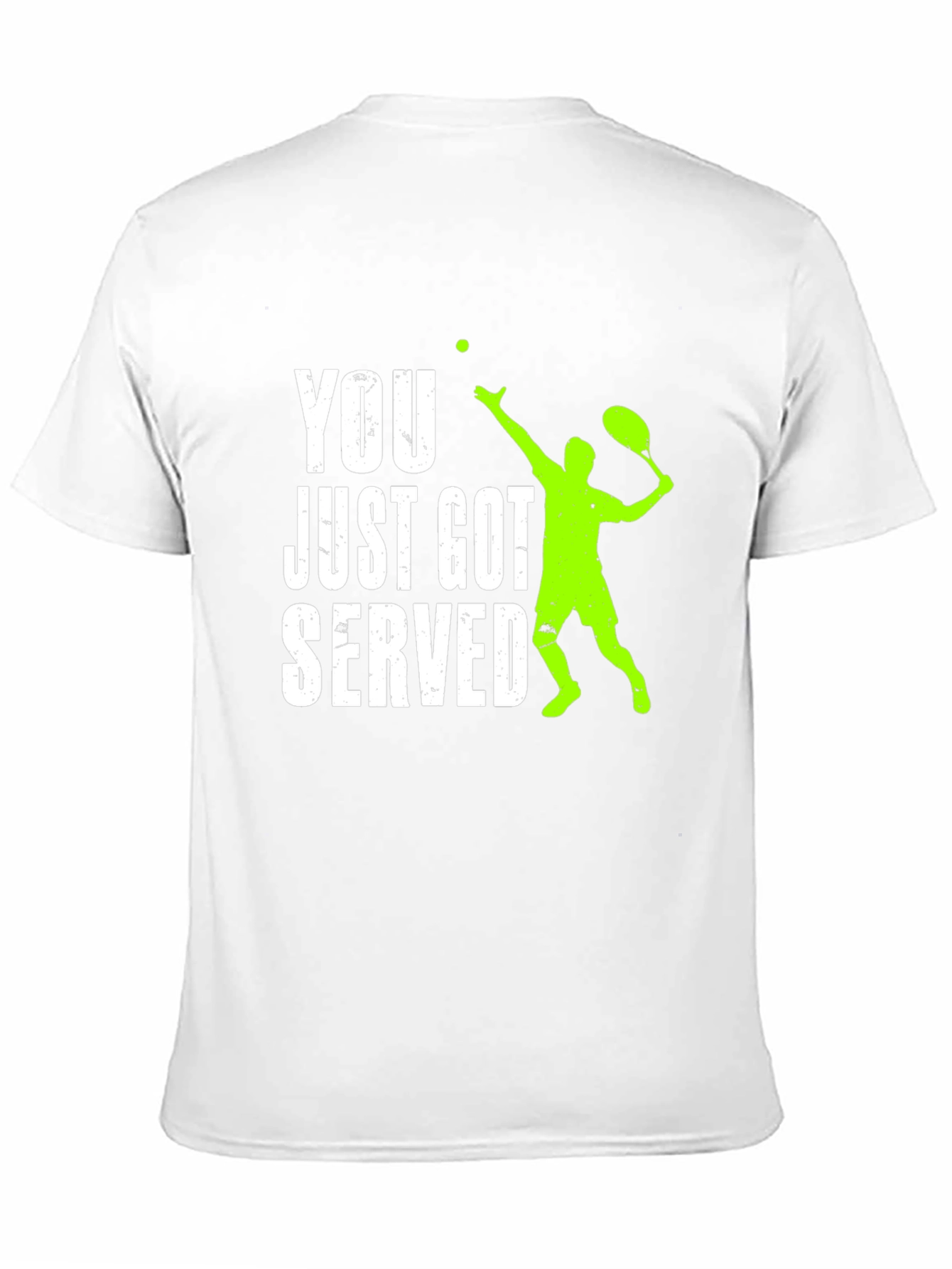 Funny Tennis Serve Graphic T-Shirt - 11