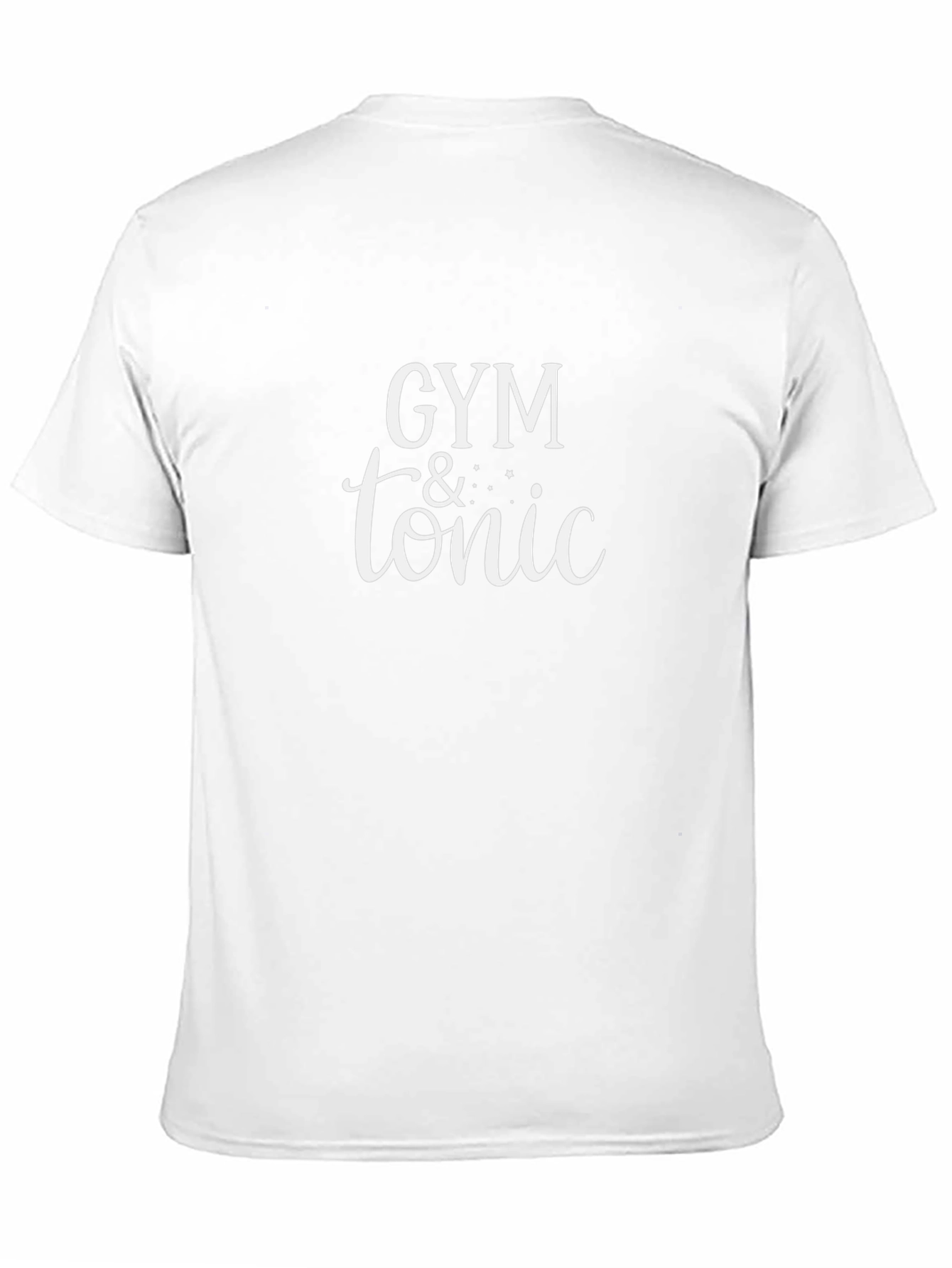 Black Gym & Tonic Graphic Tee - Workout & Relax! view 11