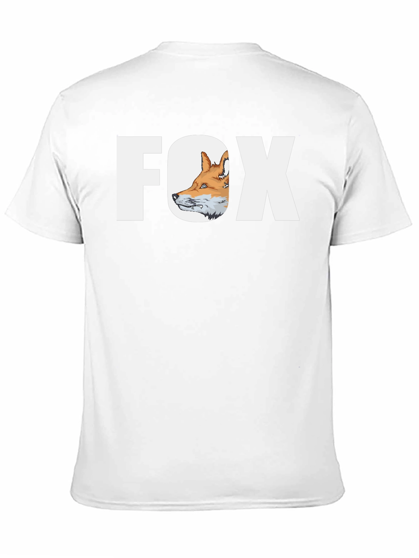 Cool Fox Graphic Black T-Shirt - 11