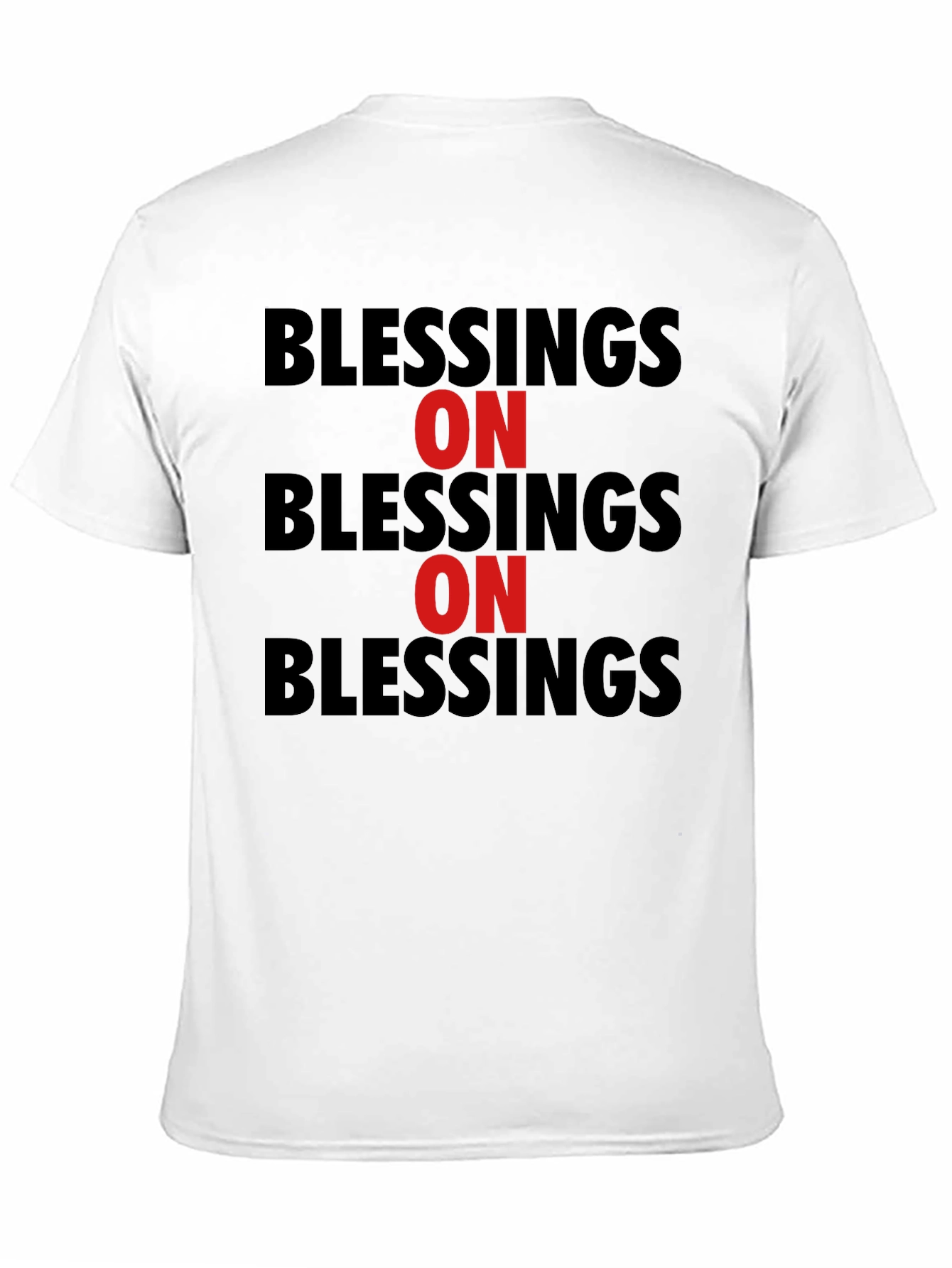 Black Blessings On T-Shirt view 11