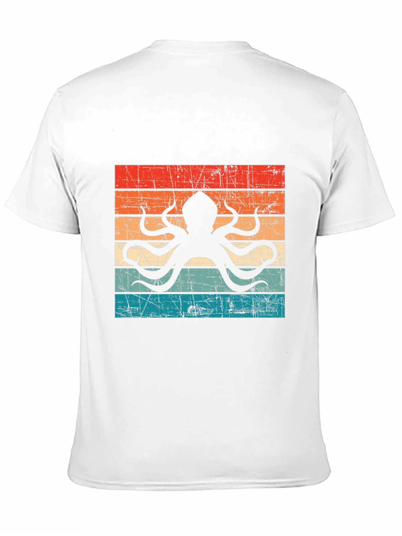 Retro Octopus Graphic Tee - 11