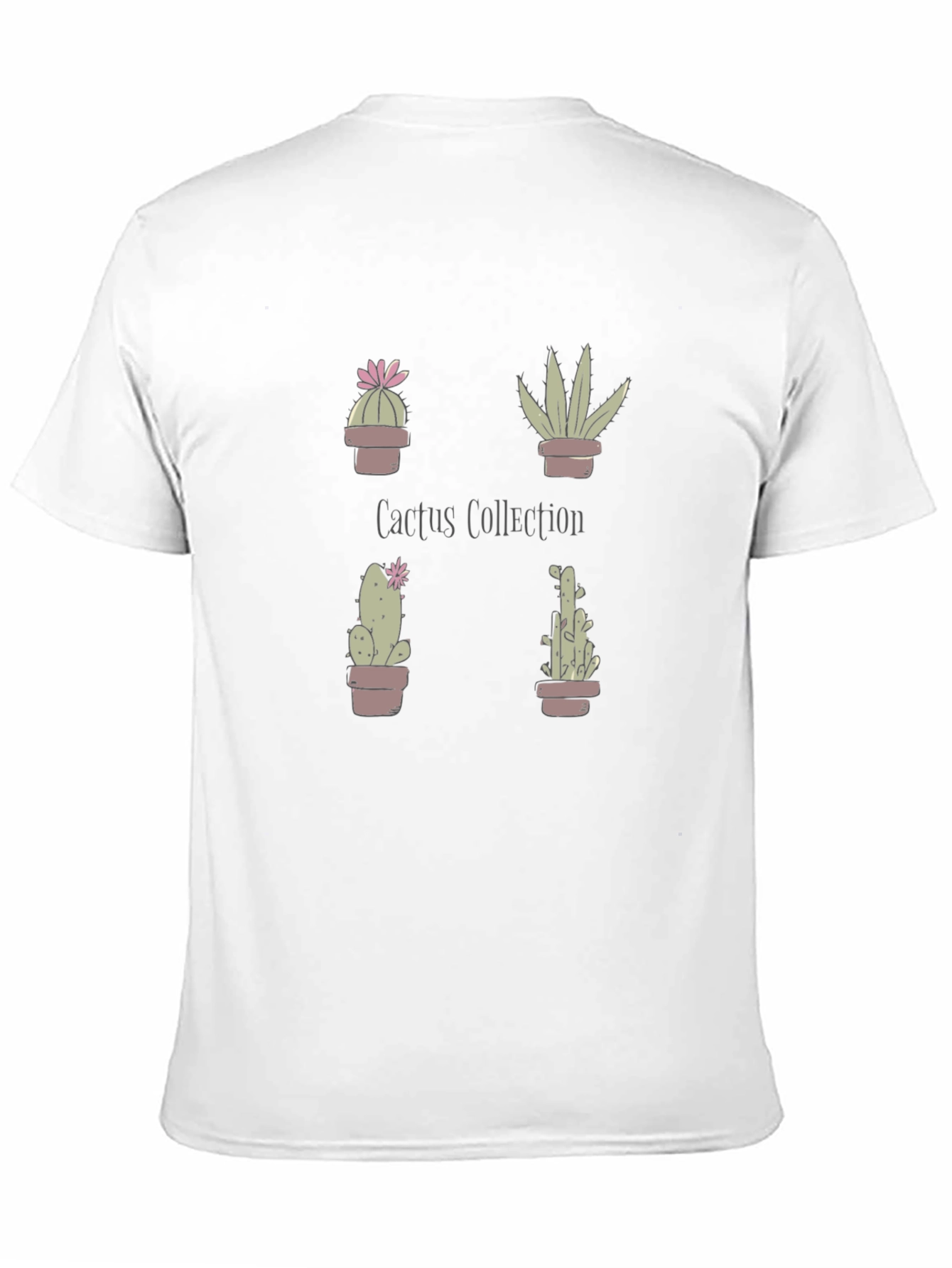 Black Cactus Collection Graphic Tee - Black view 11