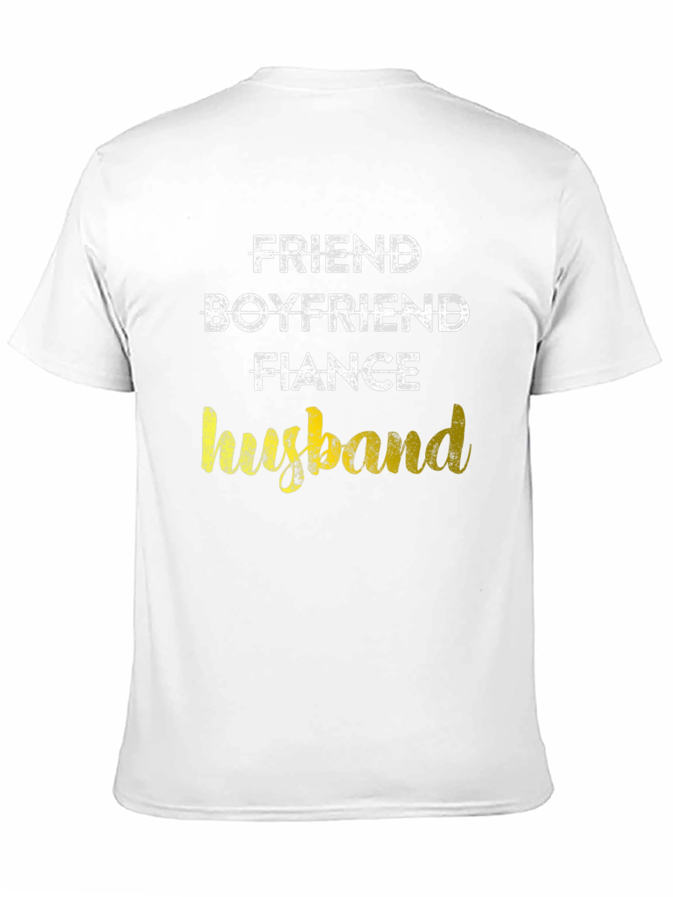 Black Friend Boyfriend Fiance Husband Graphic Tee view 11