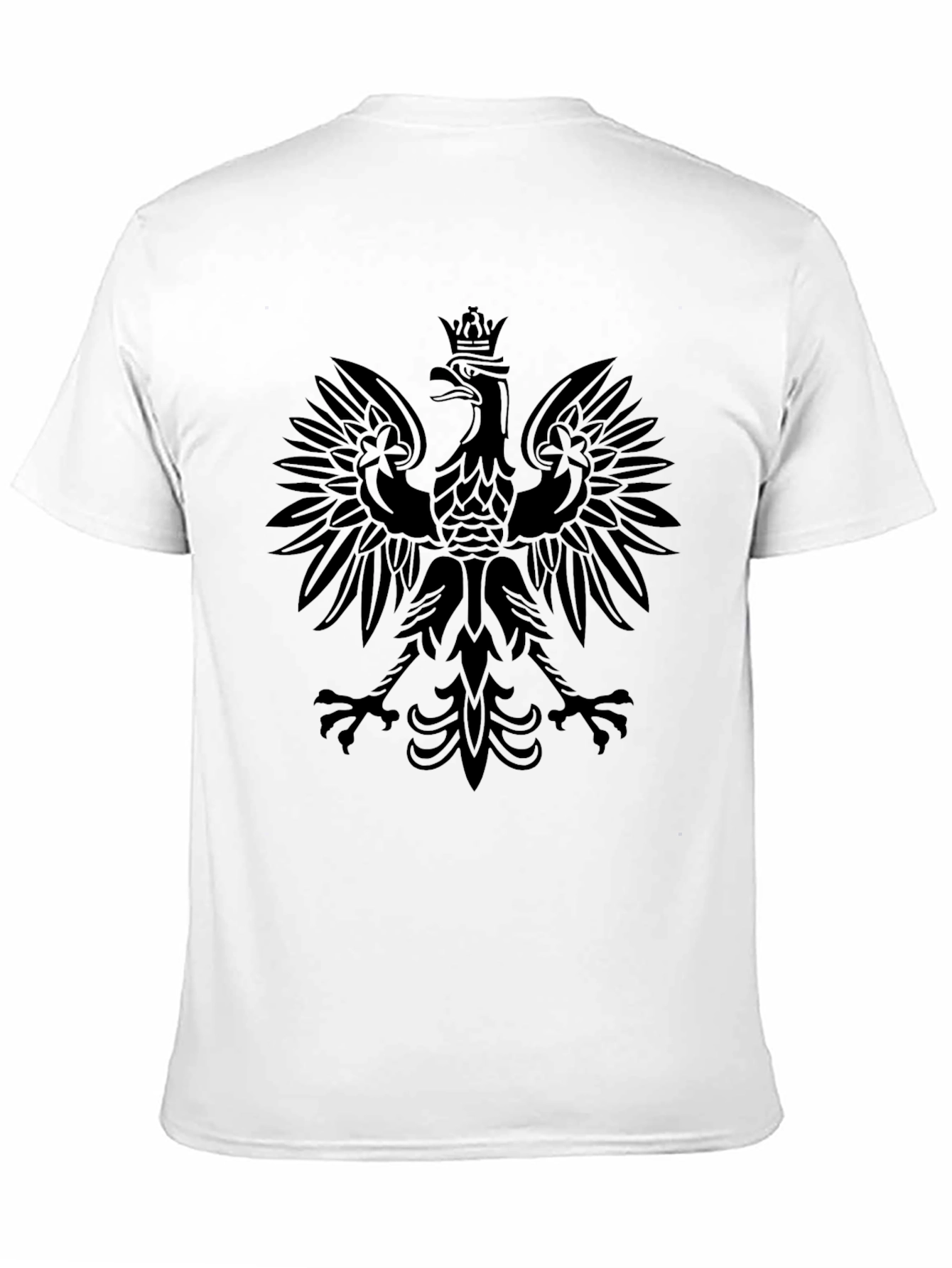 Black Black Eagle Graphic T-Shirt for Men view 11