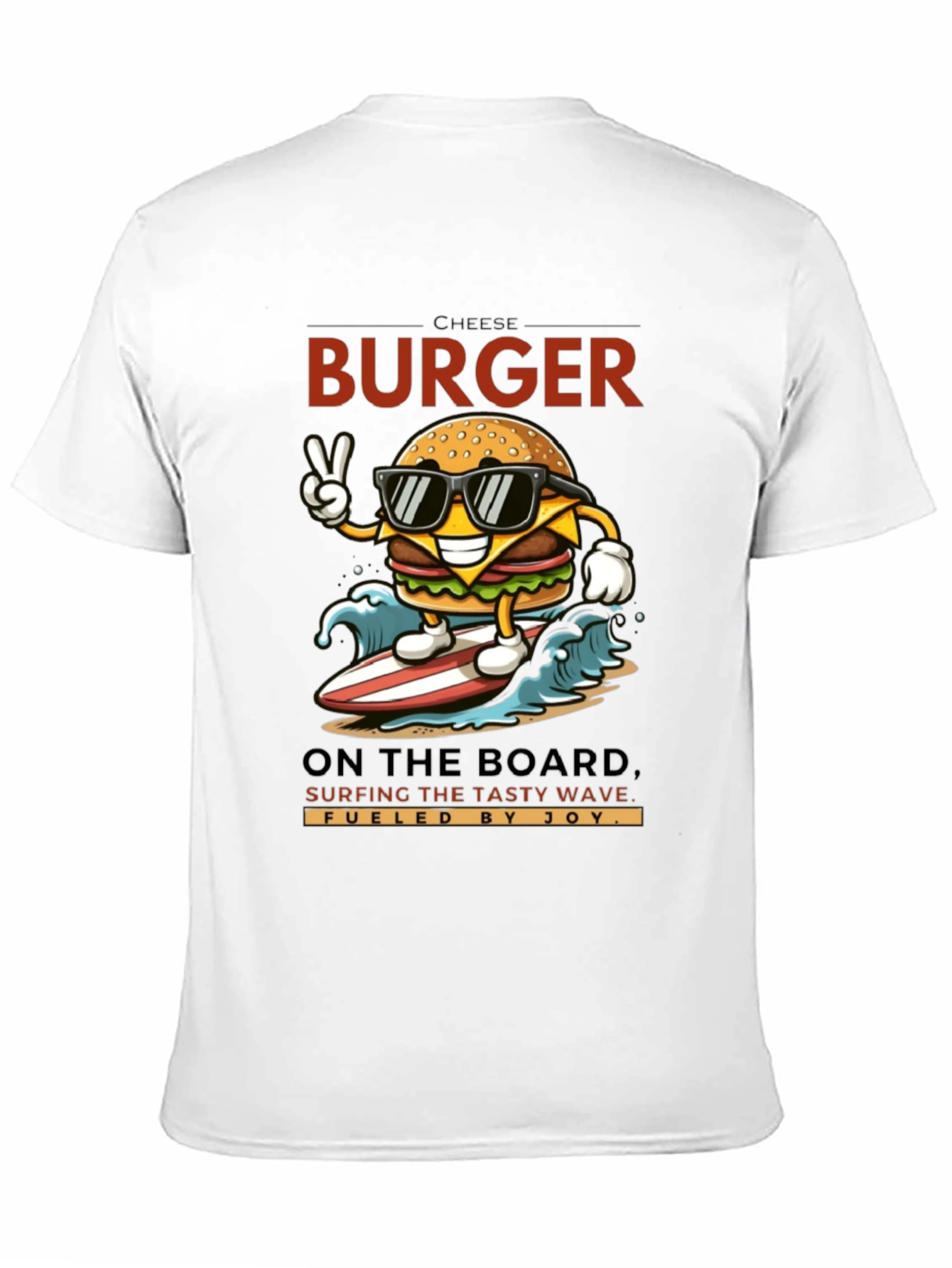 Black Chill Burger Surfer T-Shirt view 11