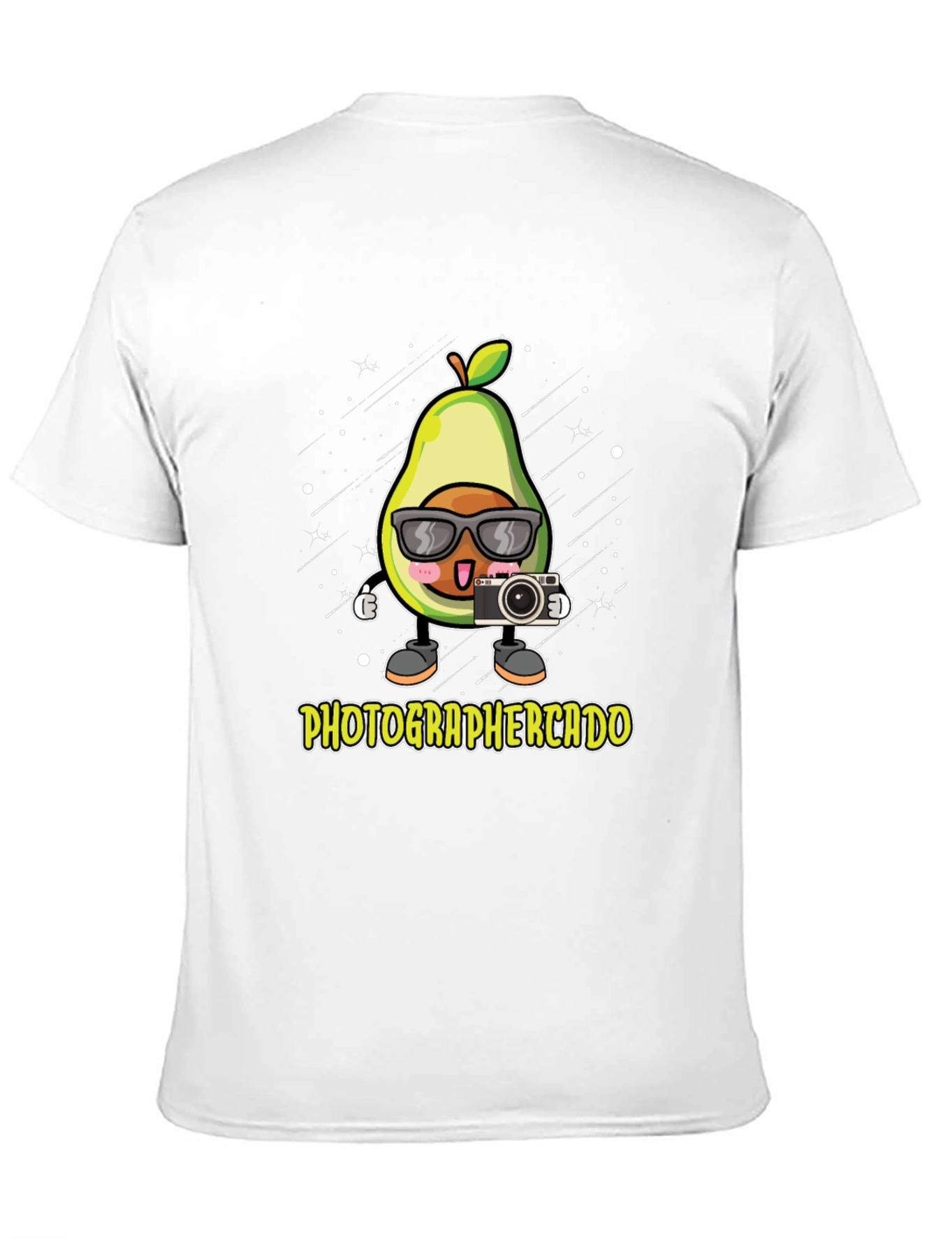 Black Photographer Avocado Graphic Tee view 11