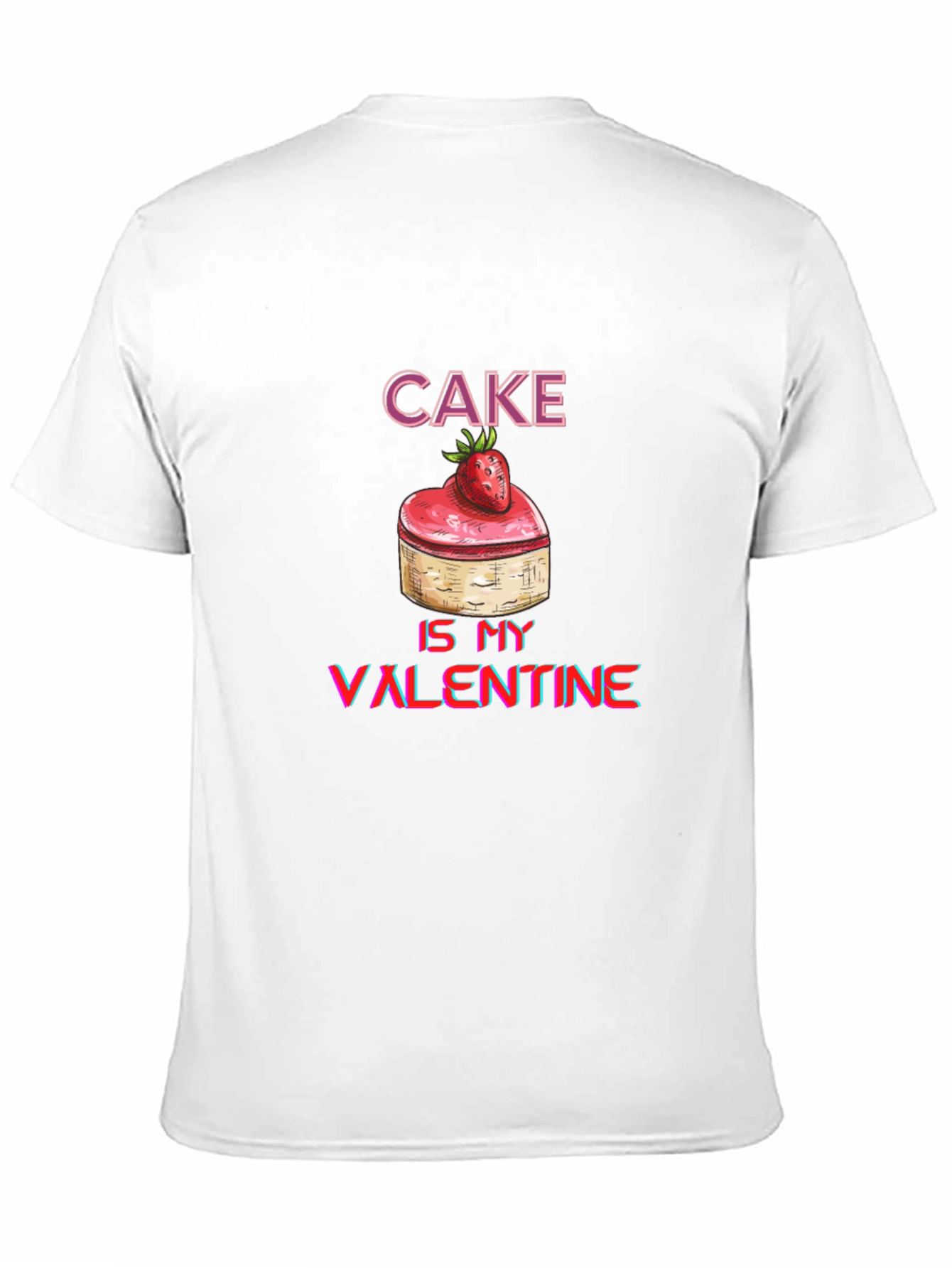 Black Cake Is My Valentine Graphic Tee view 11