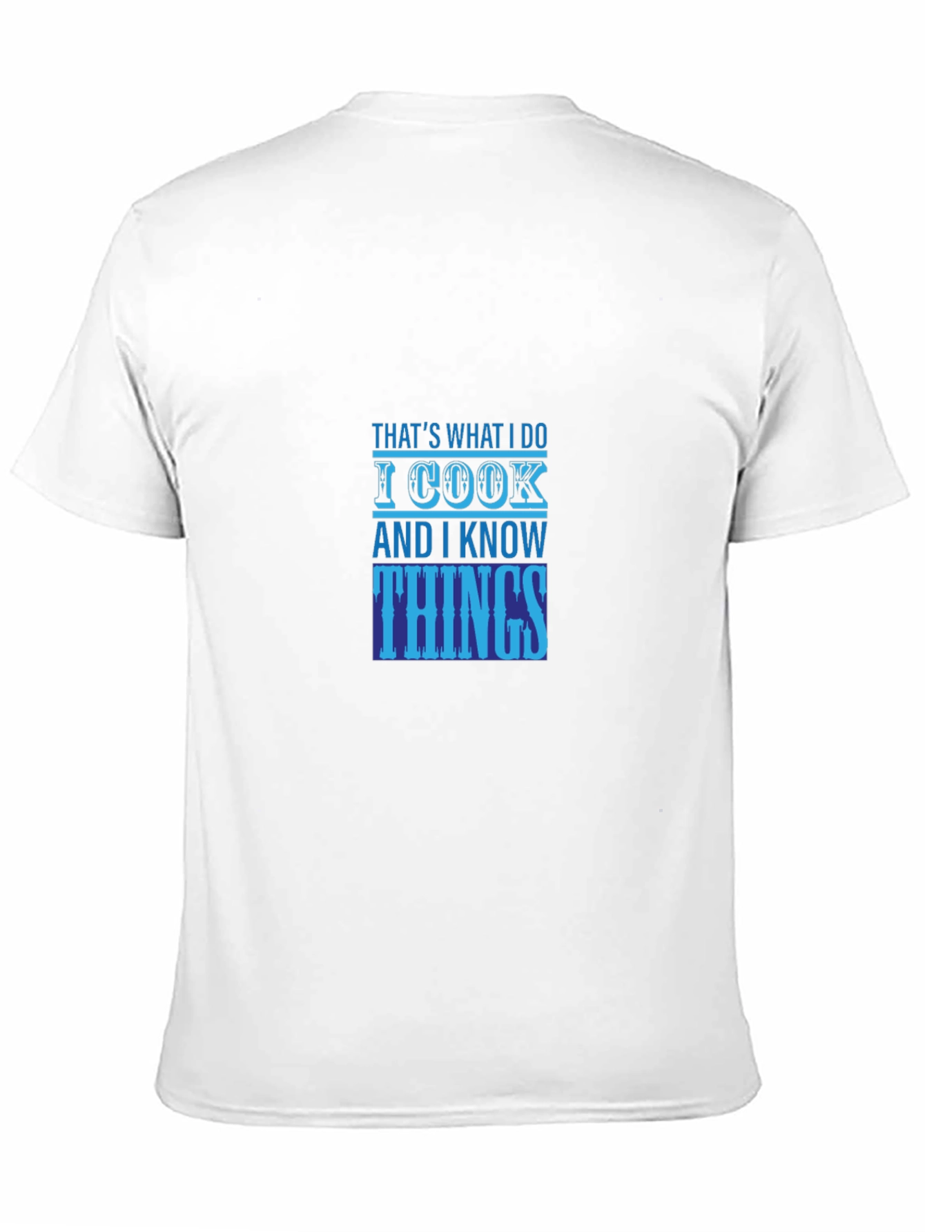 Black I Cook & I Know Things Graphic Tee view 11