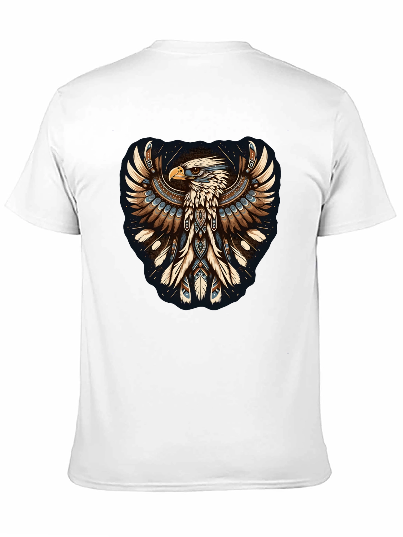 Black Eagle Graphic Tee - Mens Black T-Shirt view 11