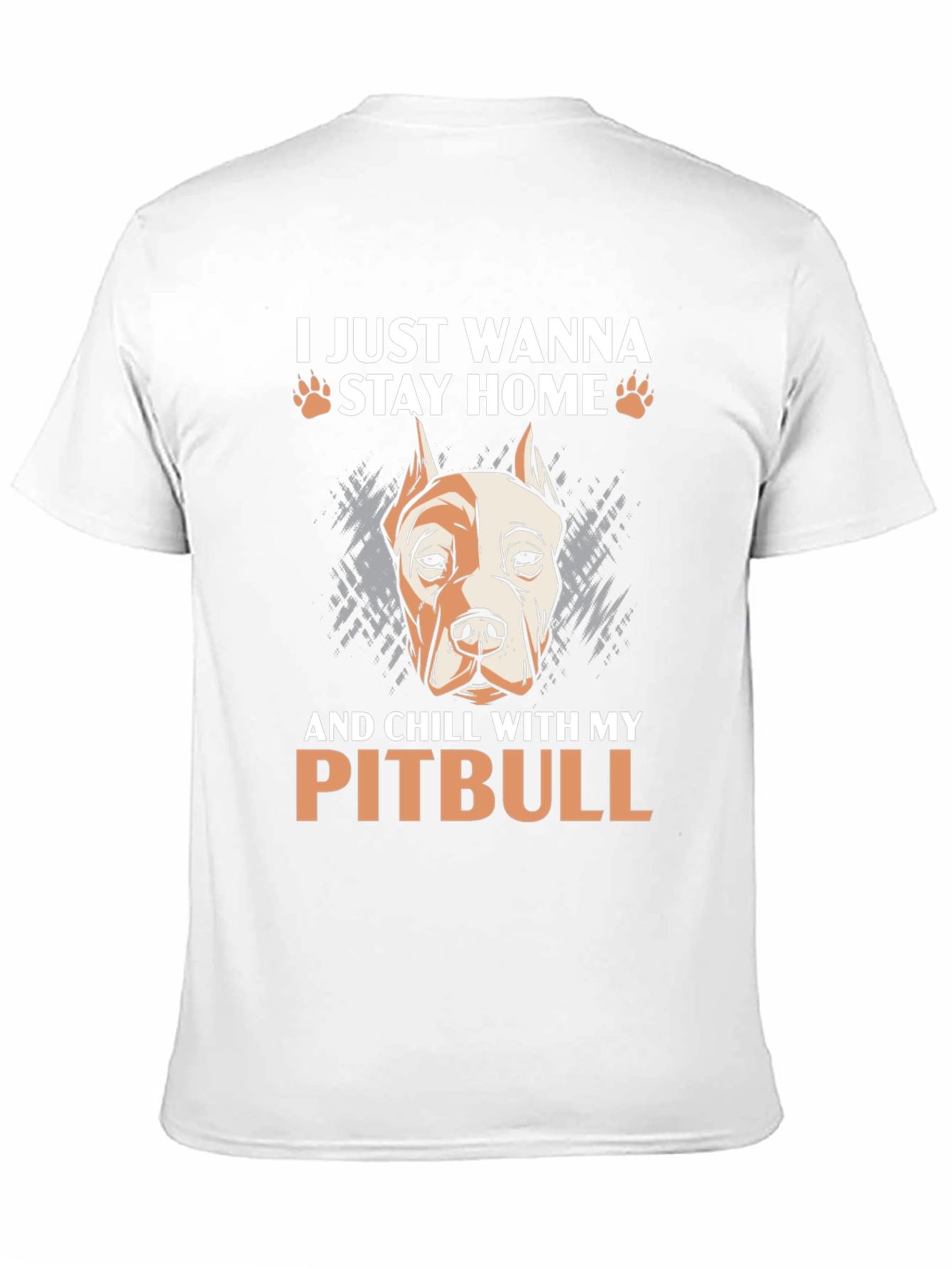 Black Chill With My Pitbull Graphic Tee view 11