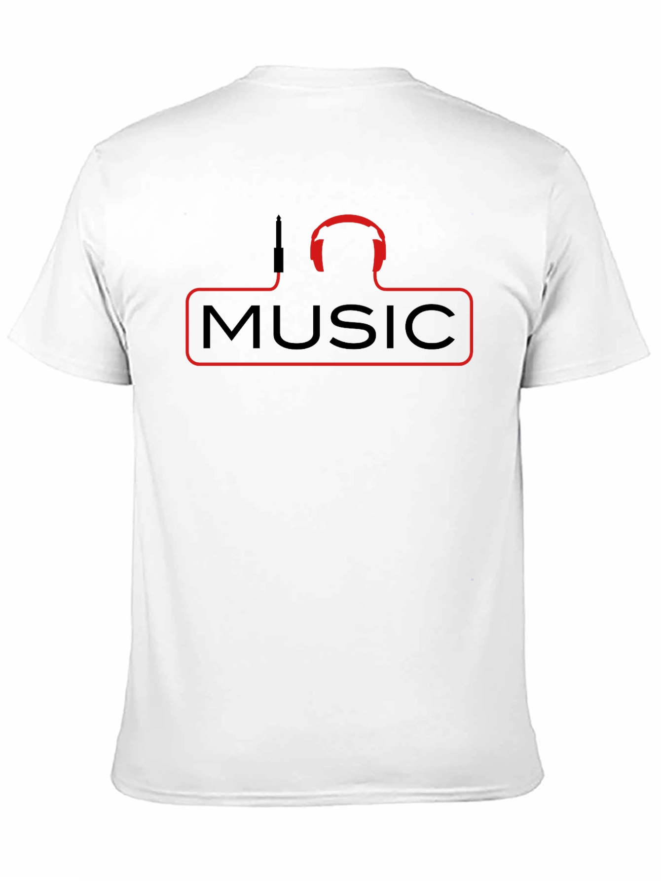 Black Music Graphic T-Shirt - Black view 11
