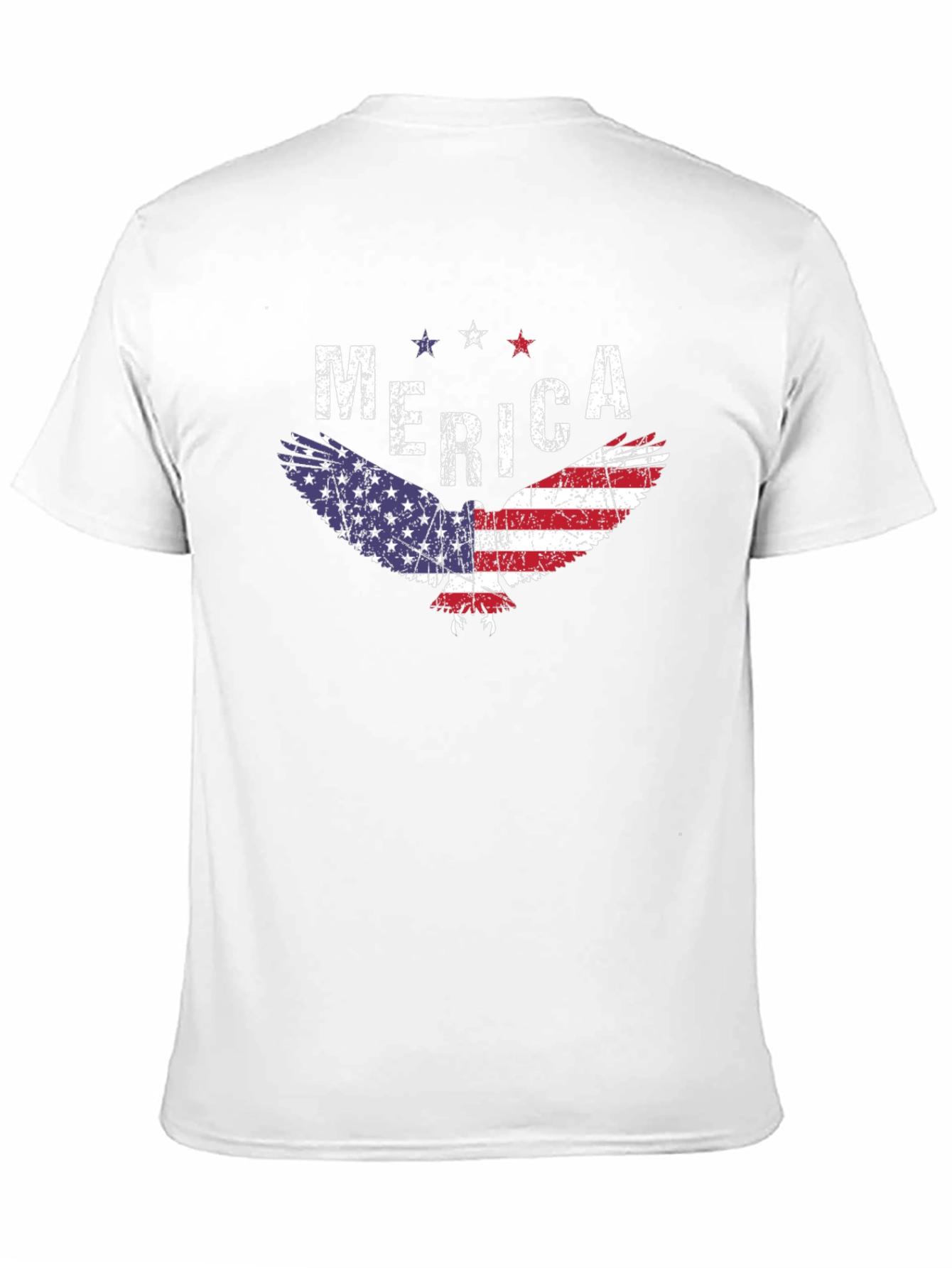 Black Patriotic Eagle 'Merica Graphic Tee view 11