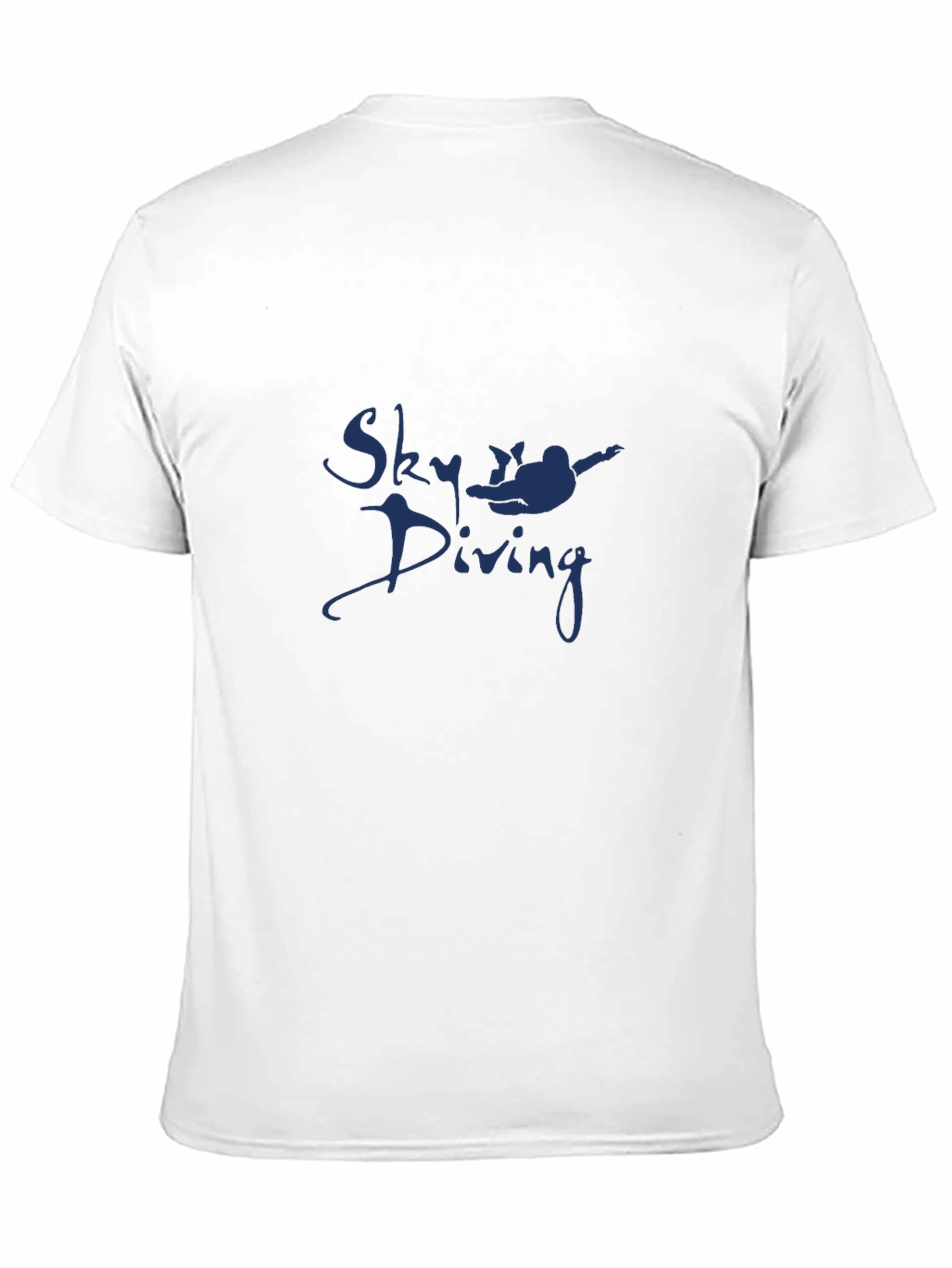 Black Sky Diving Graphic T-Shirt view 11