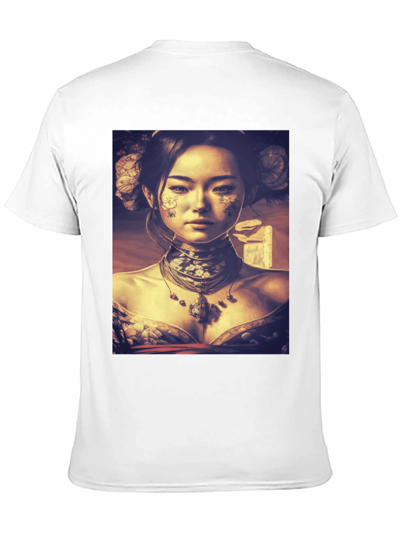 Black Asian Art Black T-Shirt view 11