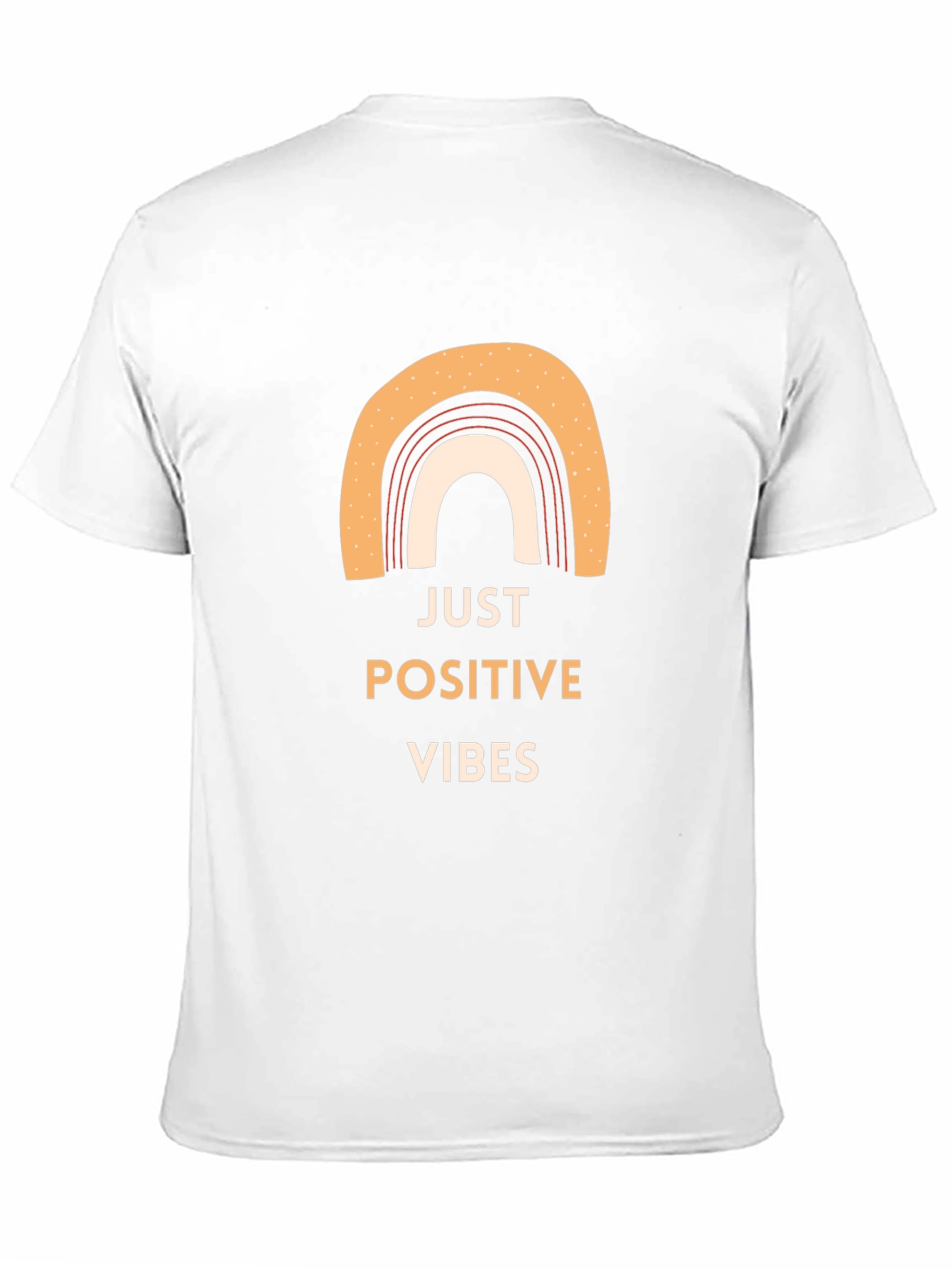 Black Just Positive Vibes T-Shirt | Casual Wear view 11