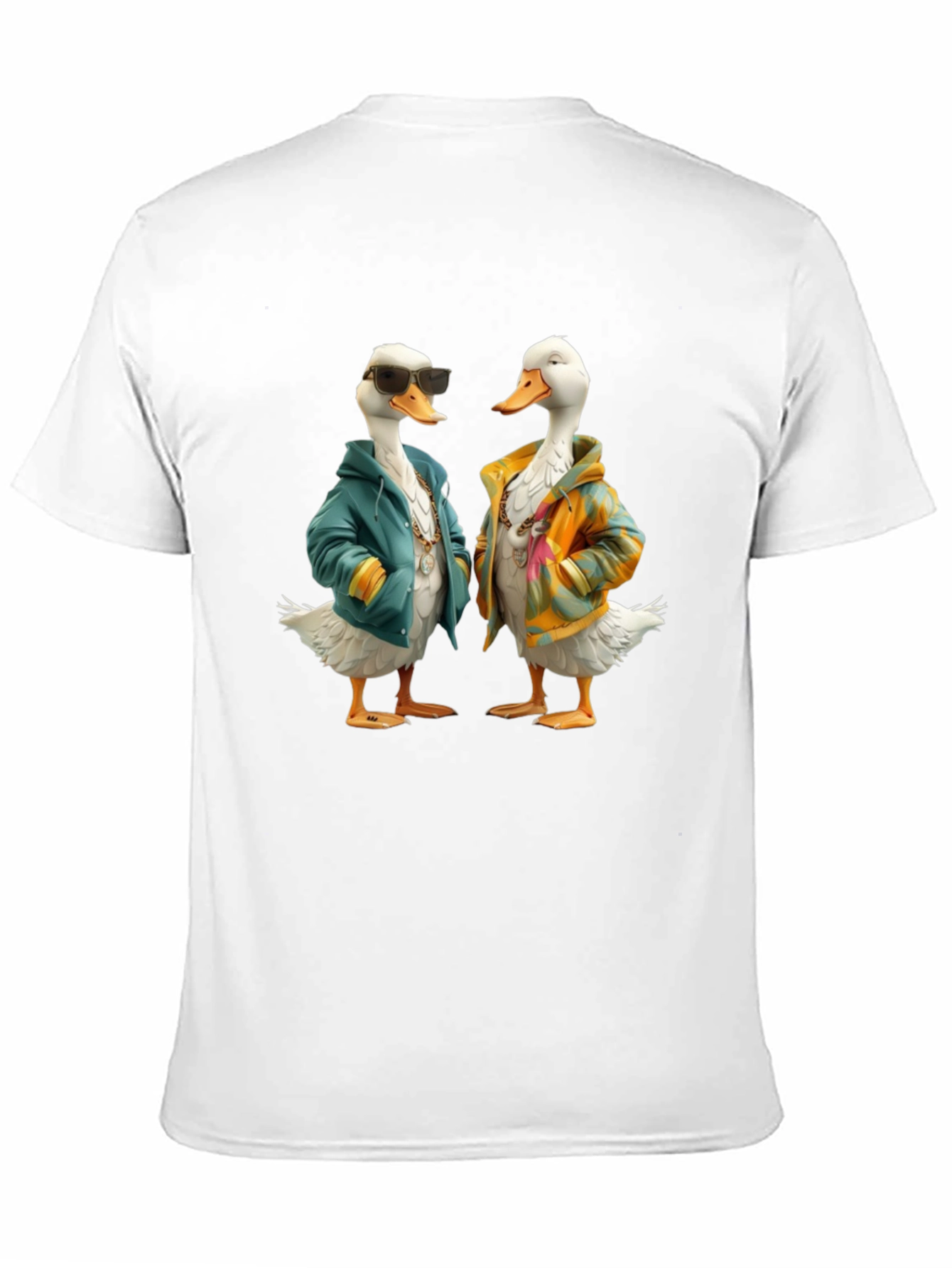 Black Cool Duck Crewneck T-Shirt view 11