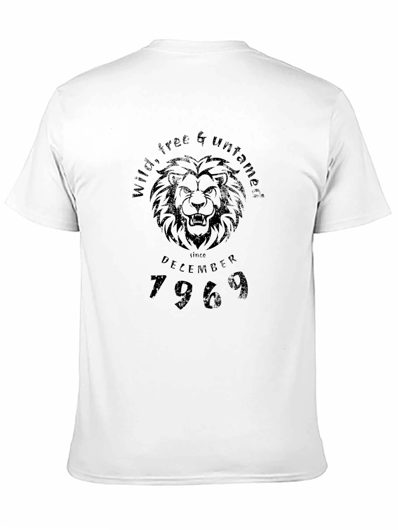 Black Wild, Free & Untamed Since December 1969 T-Shirt view 11