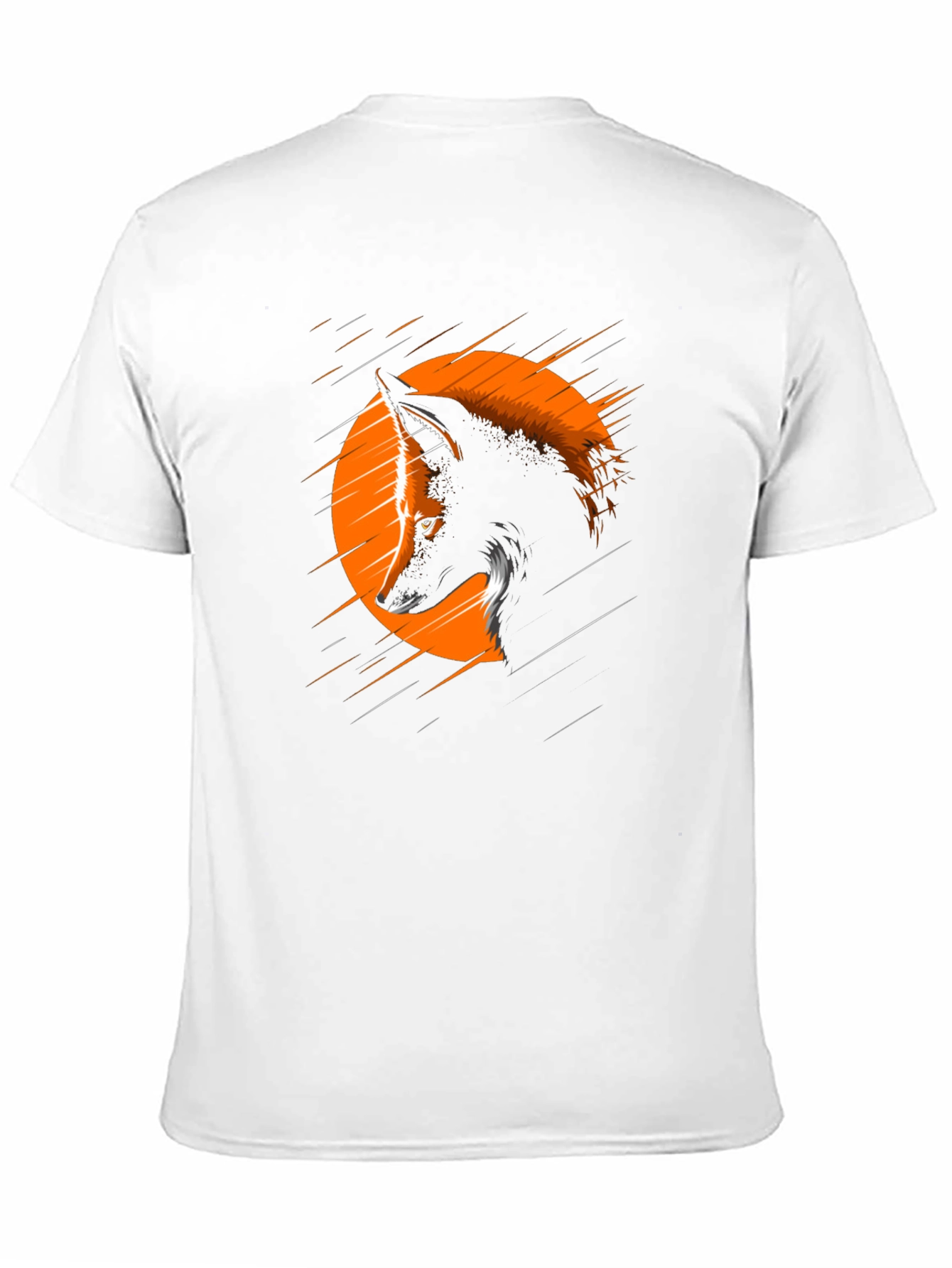 Black Wolf Graphic Tee - Black Short Sleeve T-Shirt view 11