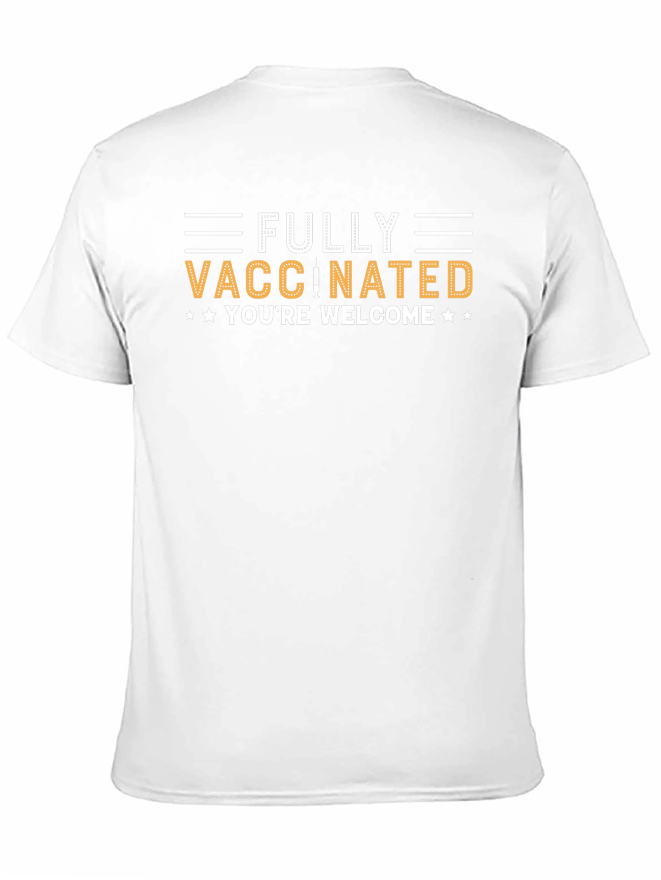 Black Fully Vaccinated Graphic Tee view 11