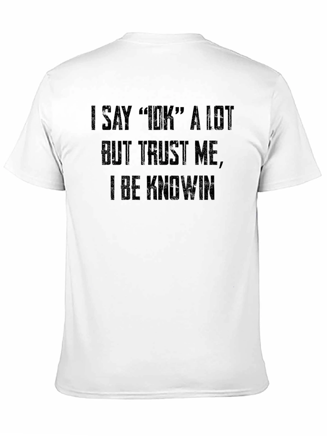 Black I Say IDK Graphic T-Shirt view 11