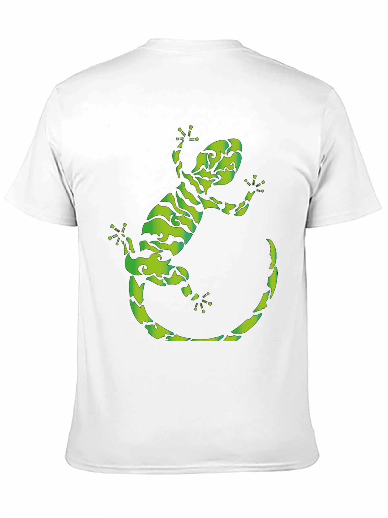 Black Gecko Graphic Tee - Cool Reptile Design view 11