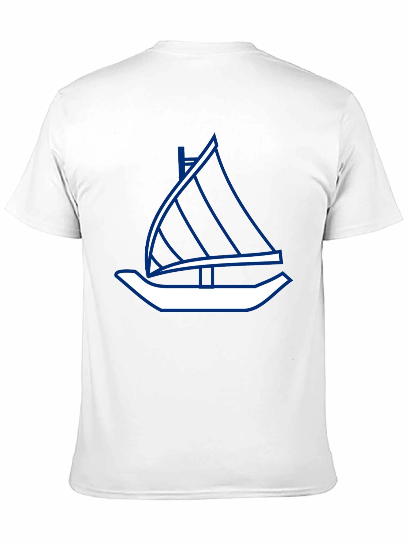 Black Sailboat Graphic Tee - Stylish Black T-Shirt view 11