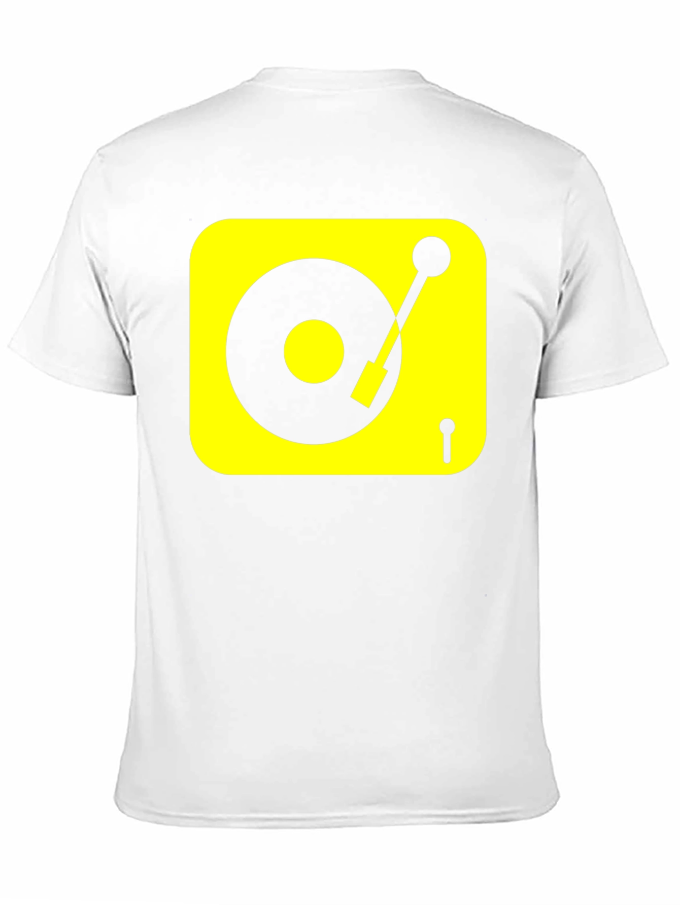 Black DJ Turntable Graphic Tee - Black view 11