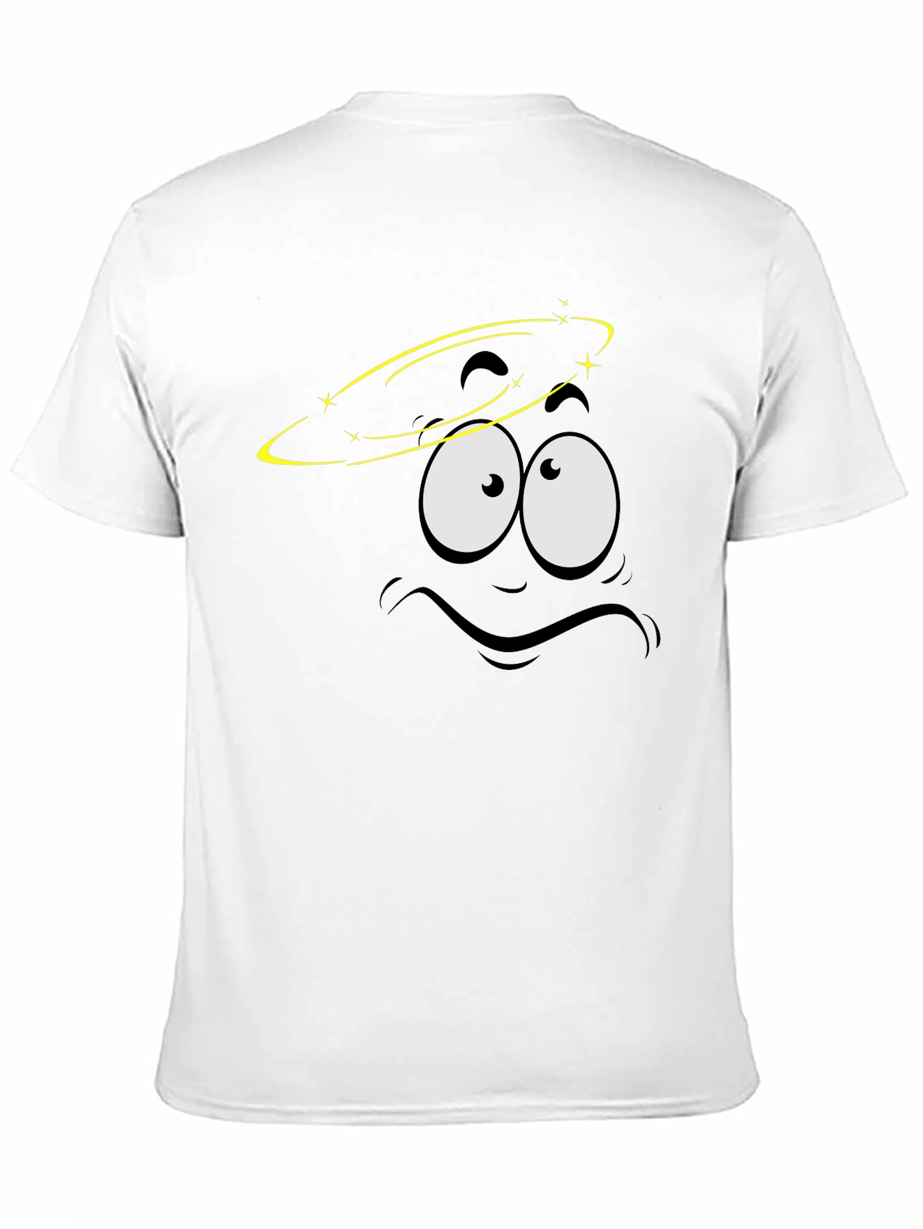 Black Dizzy Face Graphic T-Shirt - Soft Cotton Tee view 11