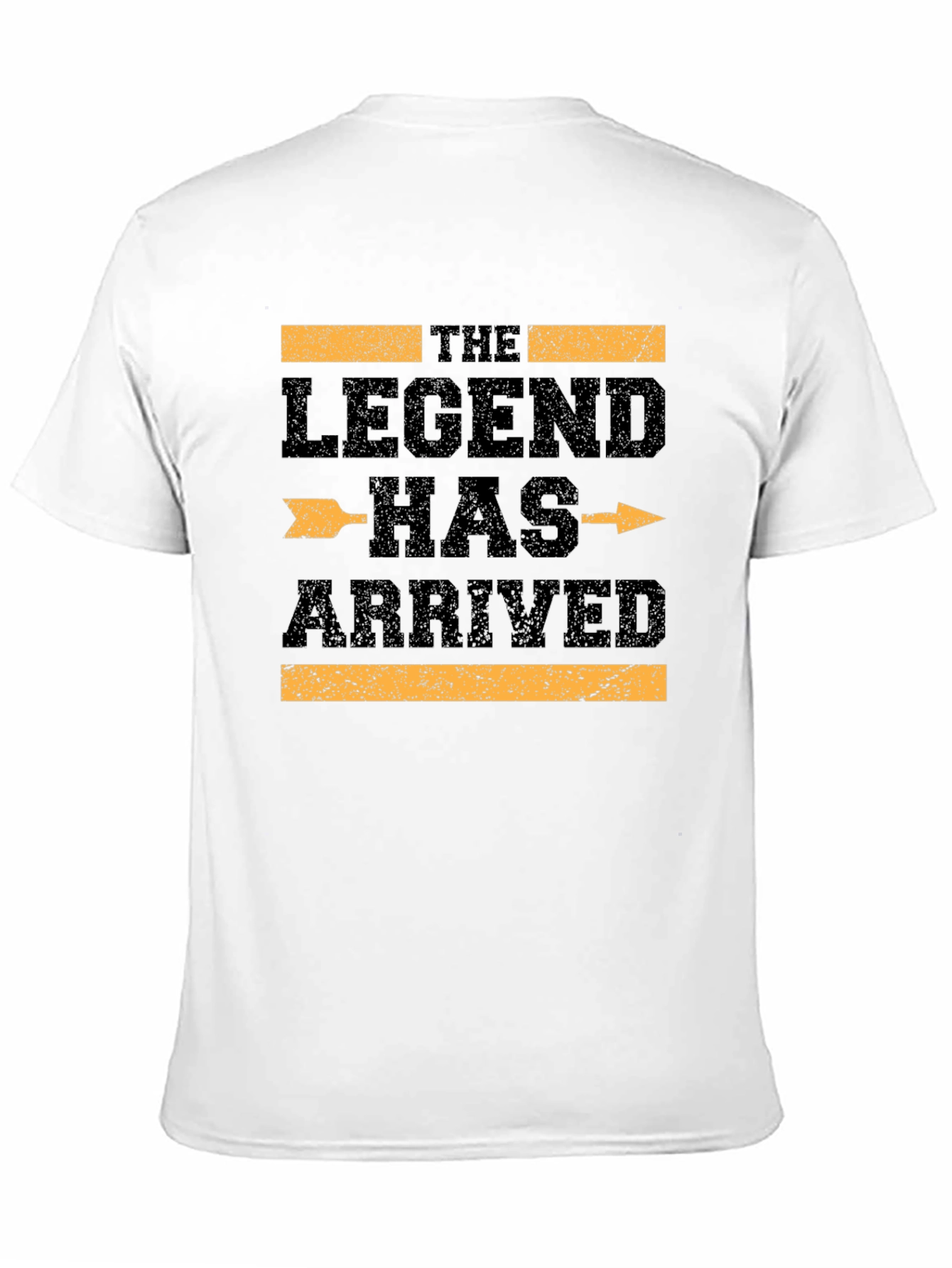 Black The Legend Has Arrived Black Graphic T-Shirt view 11