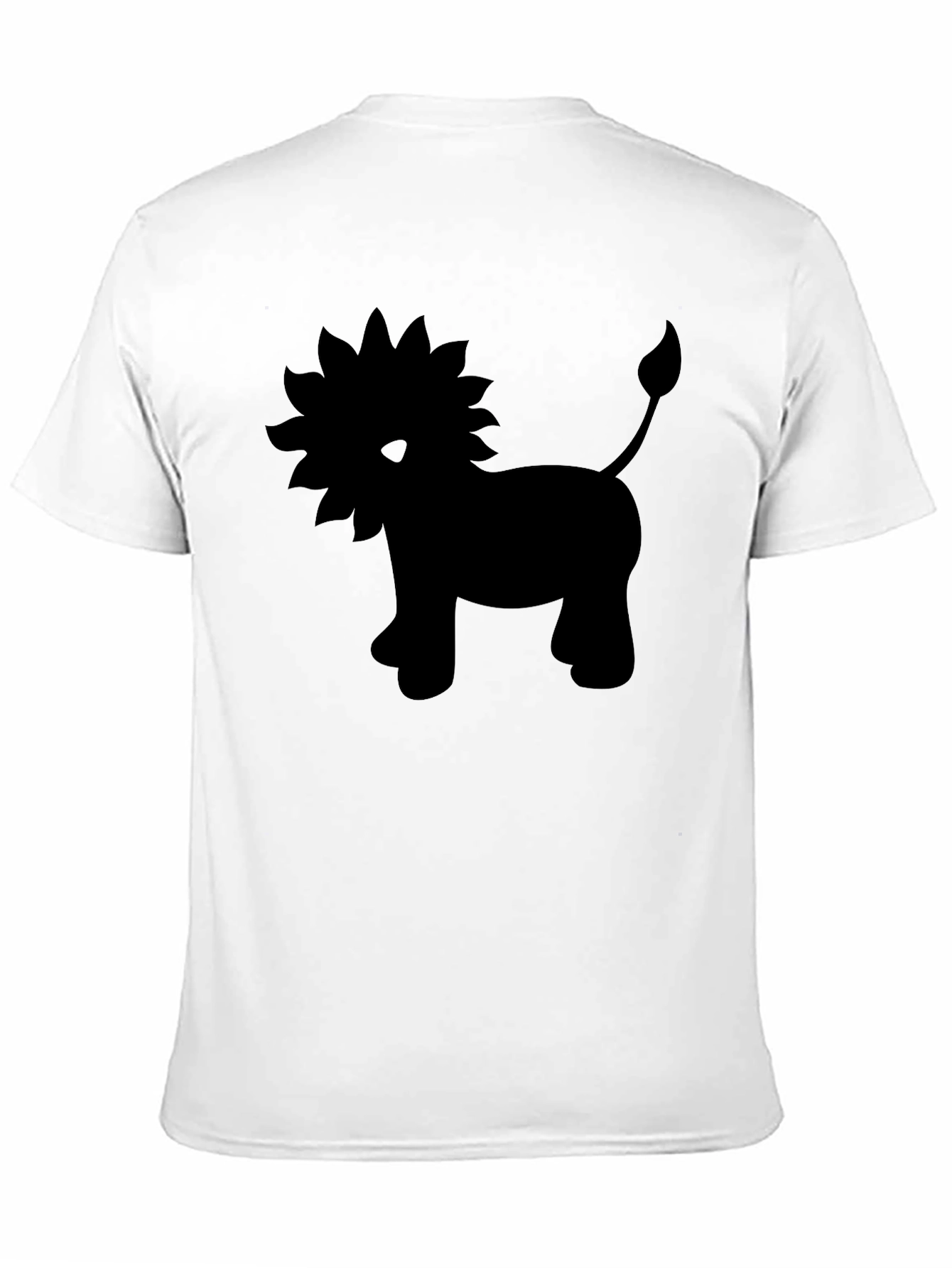 Black Black Lion Graphic Tee - Soft Cotton Blend view 11