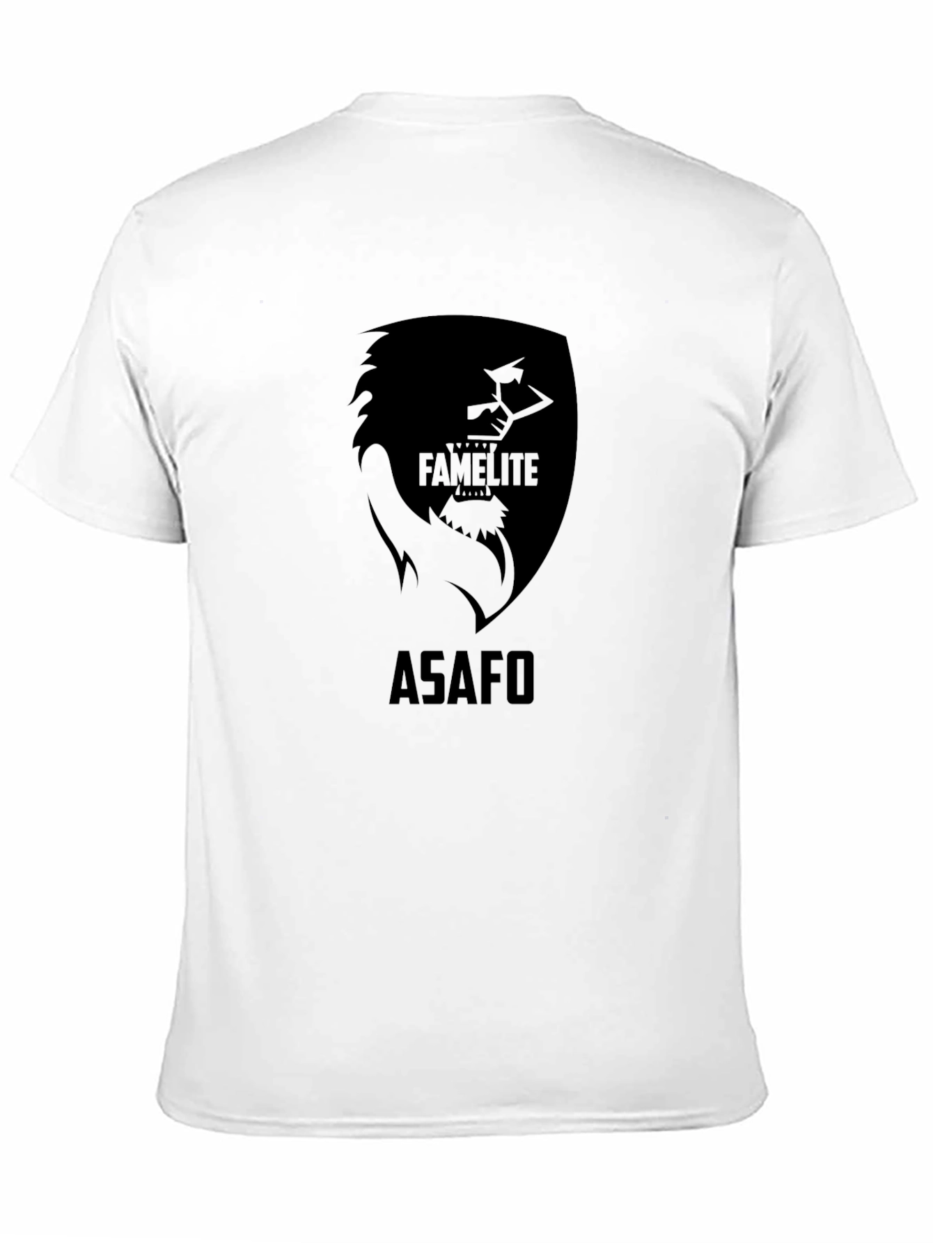 Black Famelite Asafio Black Graphic Tee view 11