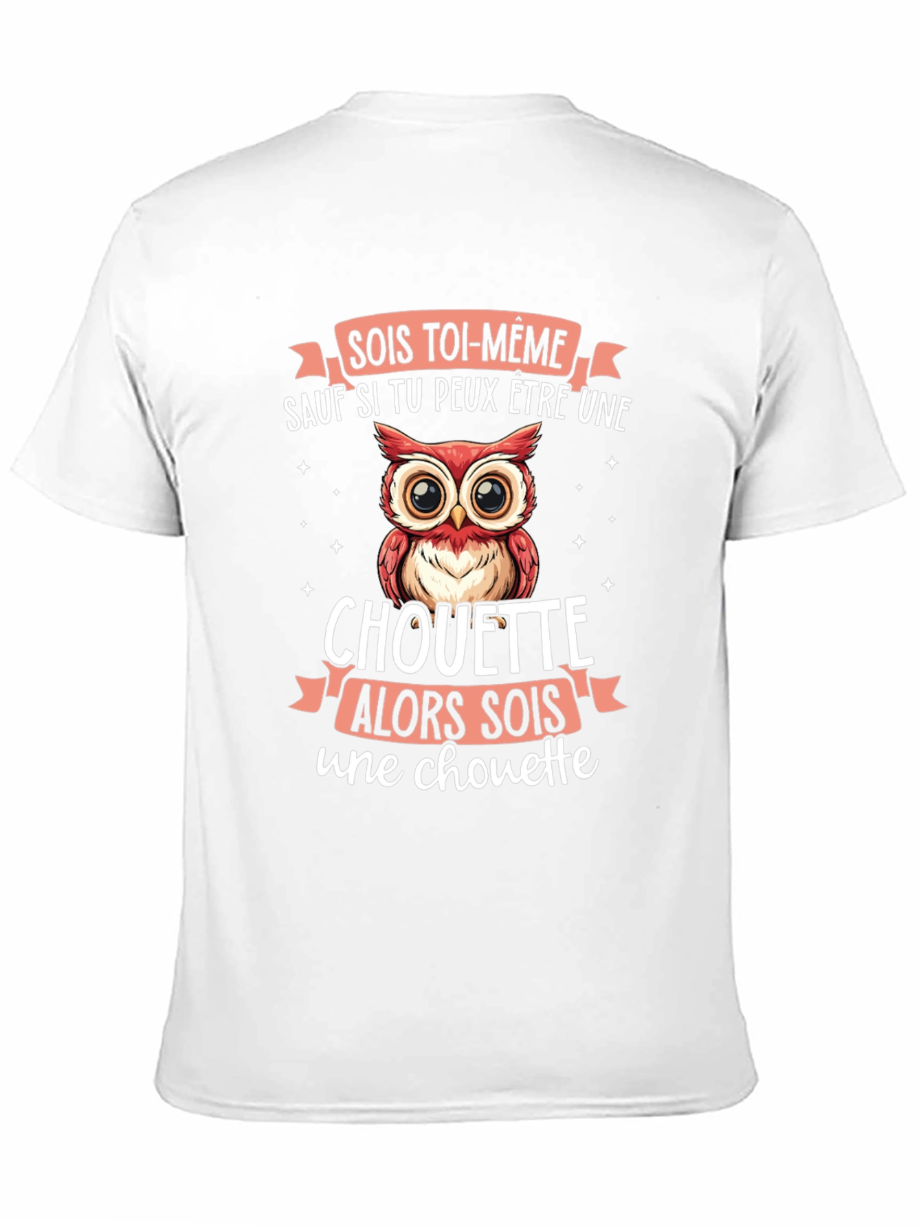 Black Funny Owl Graphic Tee - Be Yourself Unless... view 11