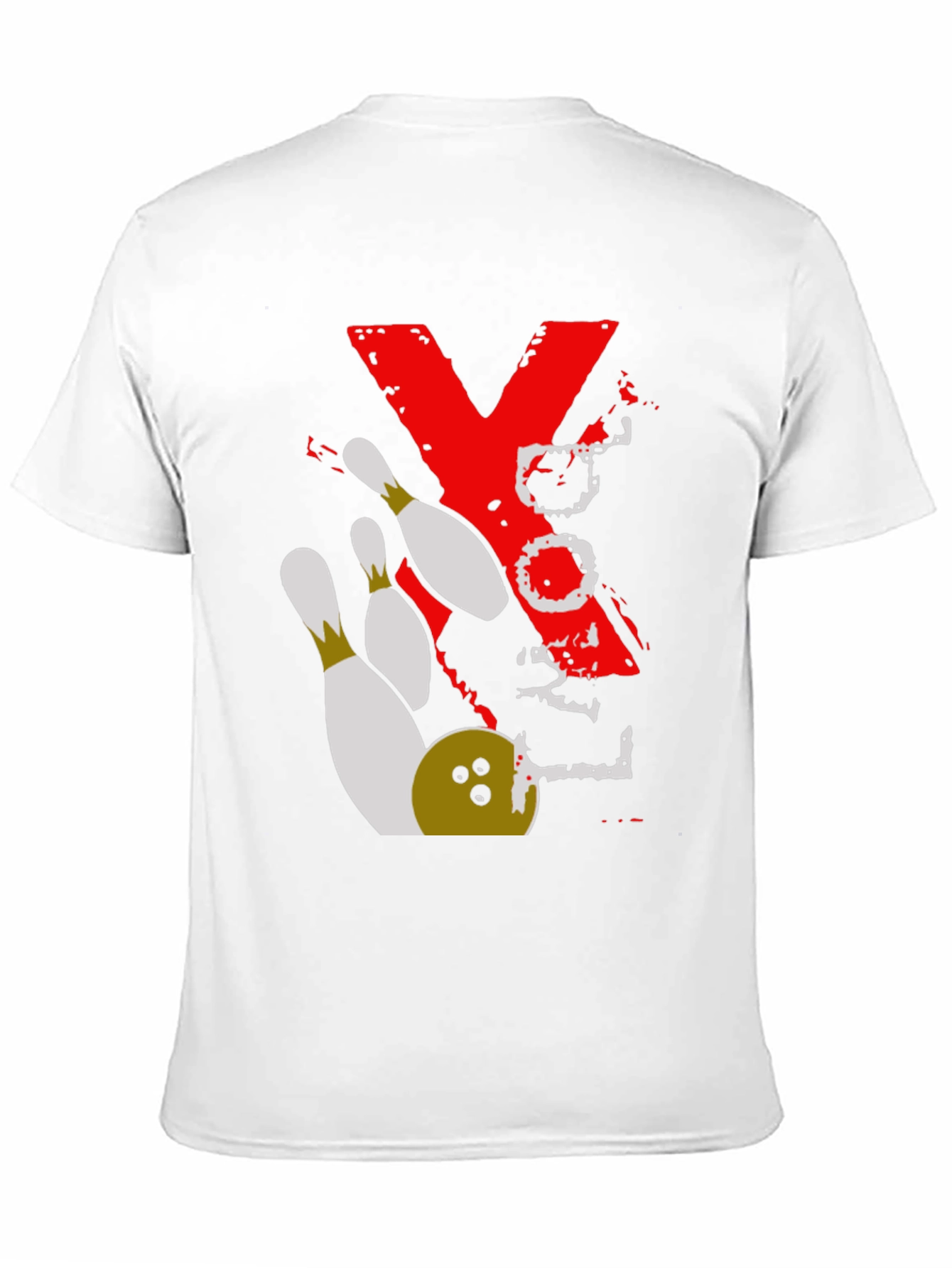 Black Bowling Strike T-Shirt view 11