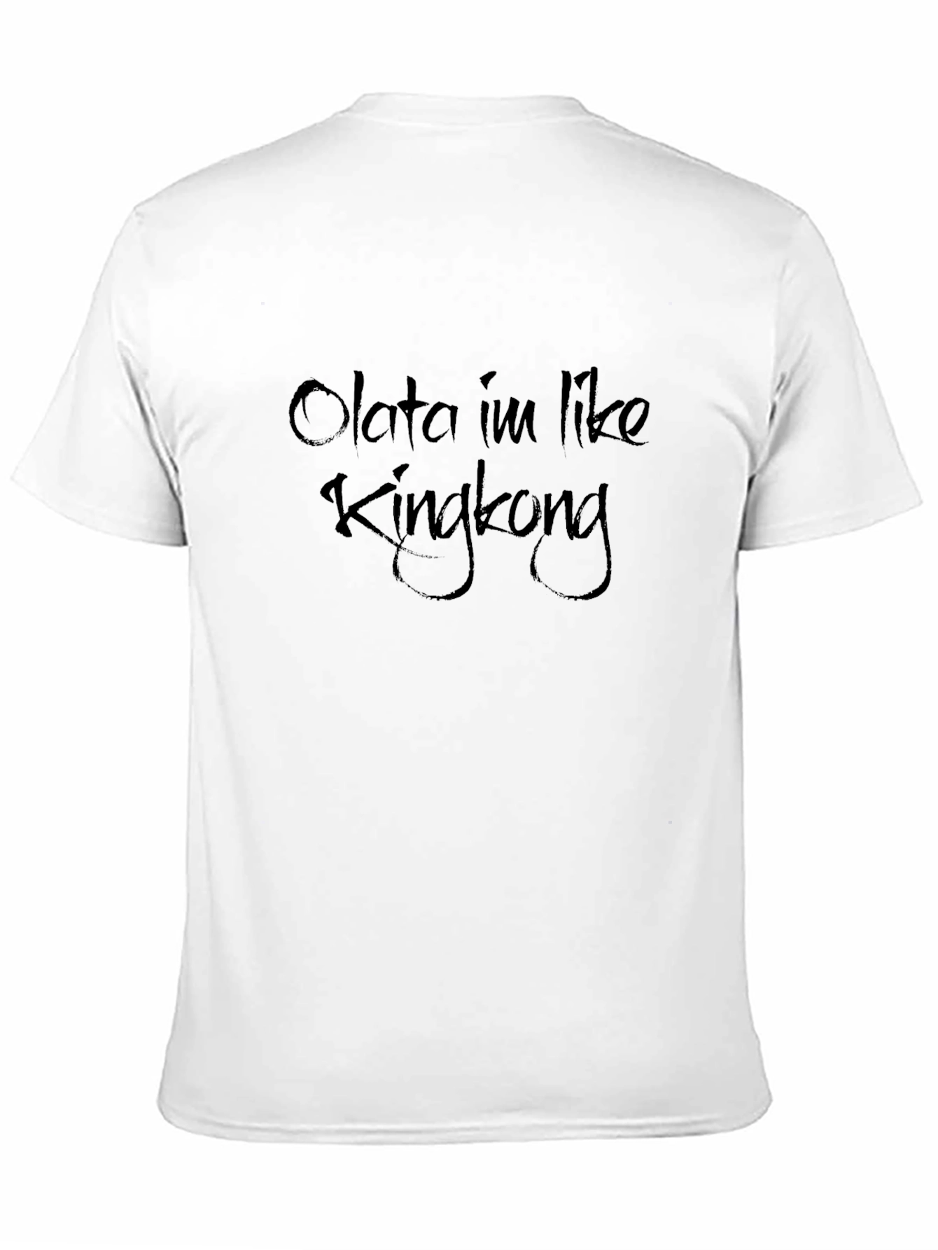 Black Olata Im Like Kingkong Black Graphic Tee view 11