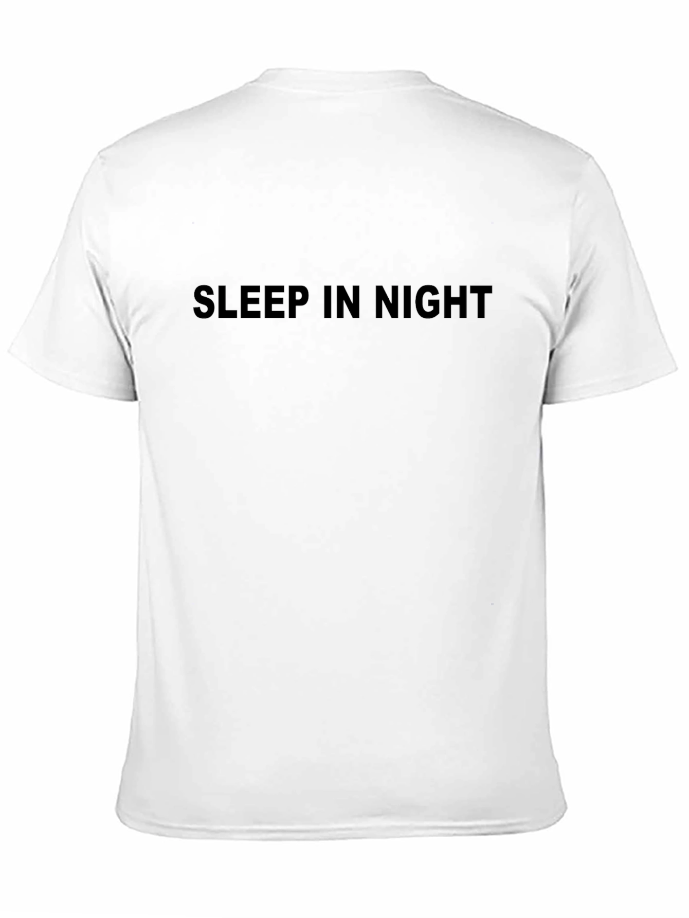 Sleep In Night Black T-Shirt - 11